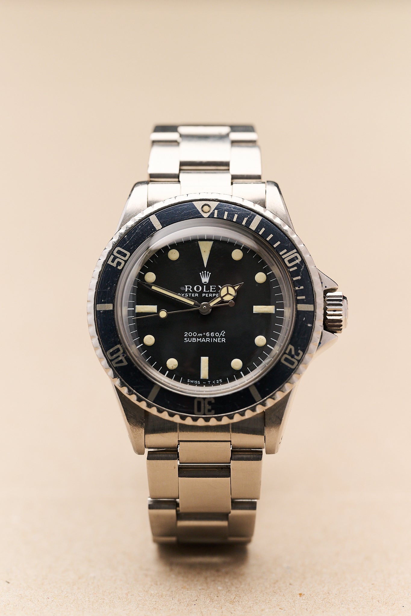 タブルマスタース 2022 Rolex Submariner 5513 Meters First 'Zinc Sulfide' Full Set – Falco