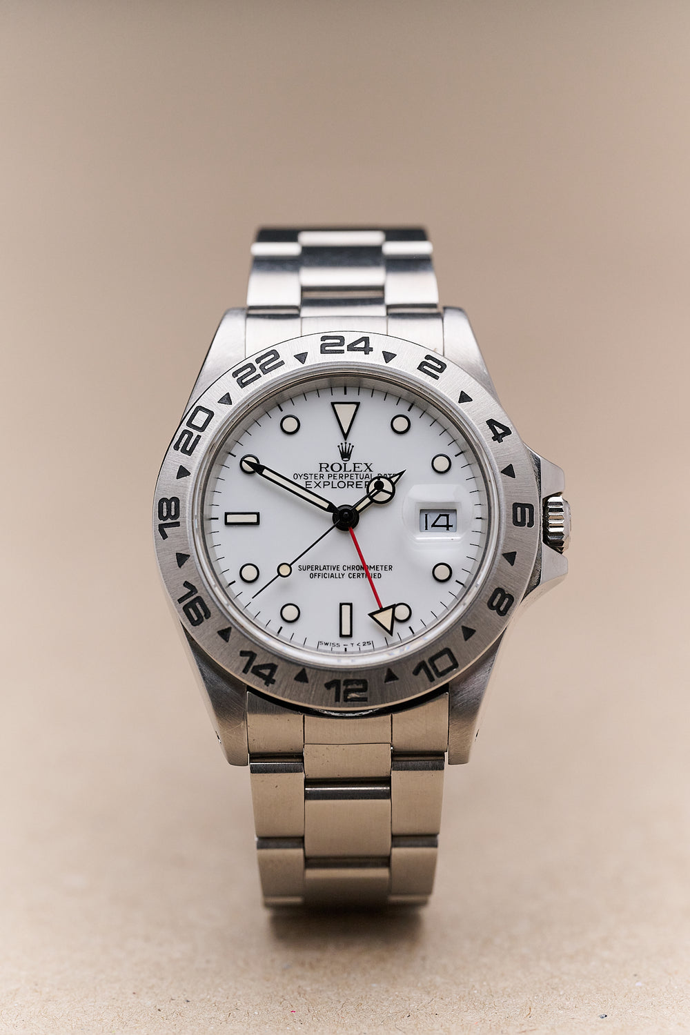 ROLEX EXPLORER II 16550 'SATIN CHICCHI DI MAIS'