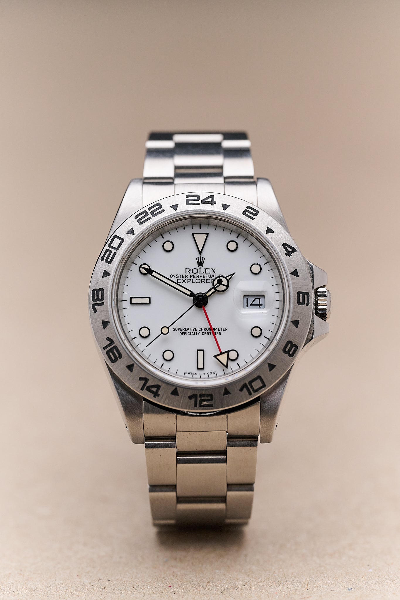 ROLEX EXPLORER II 16550 'SATIN CHICCHI DI MAIS'