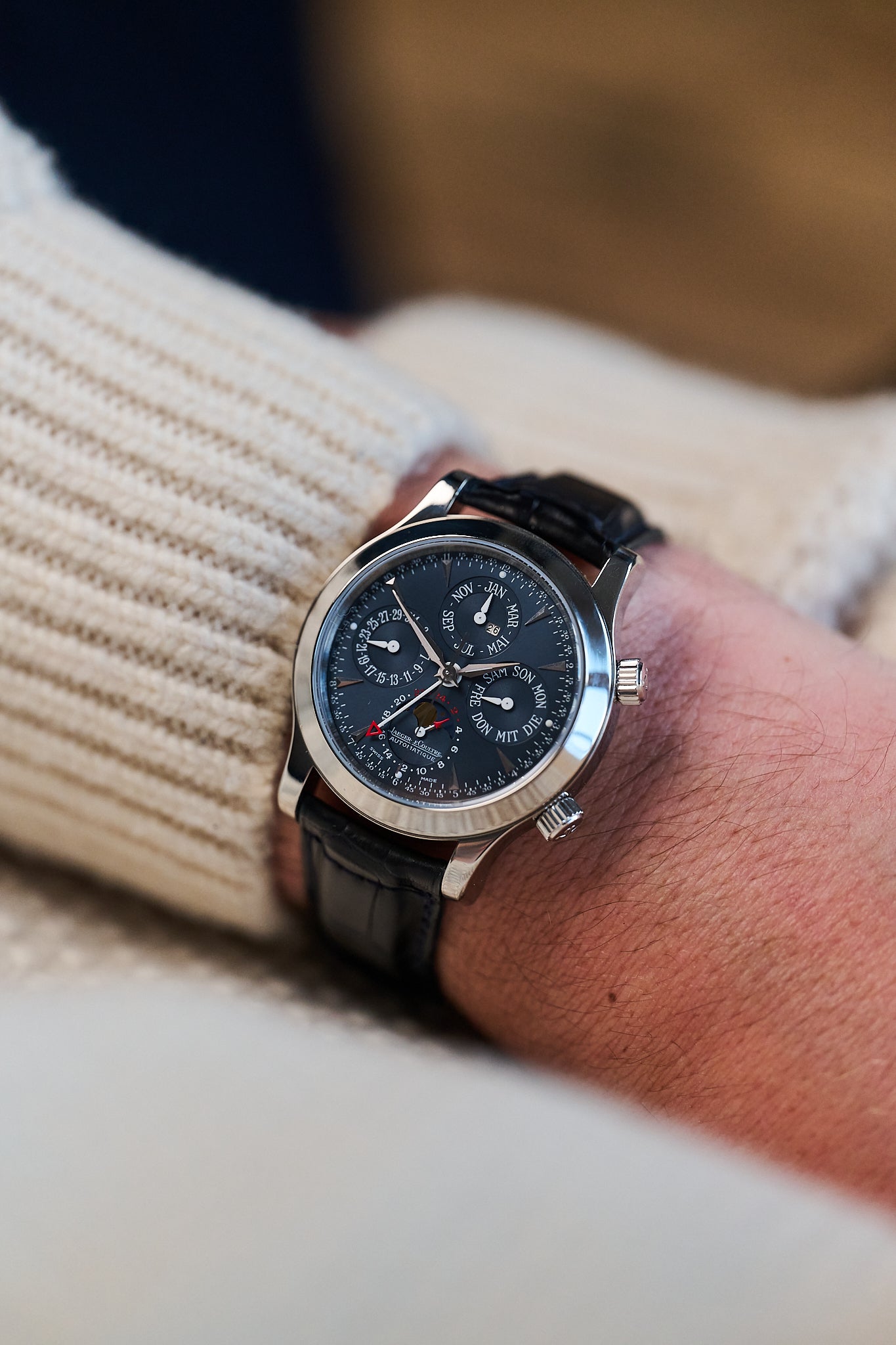 JAEGER-LECOULTRE GRANDE MEMOVOX PERPETUAL CALENDAR 'PLATINUM' LIMITED TO 250