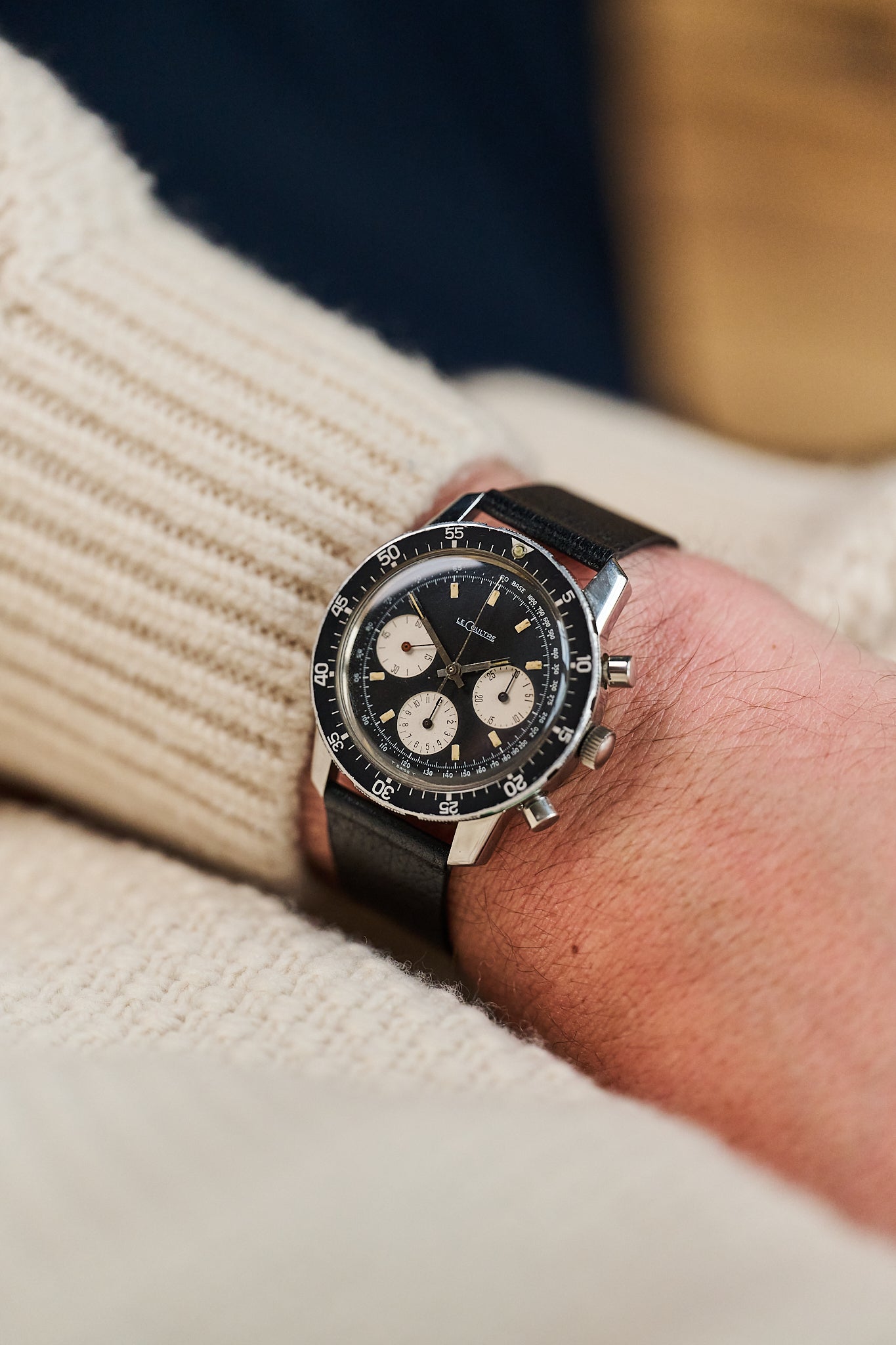 JAEGER-LECOULTRE DEEP SEA 'SHARK' CHRONOGRAPH E2643 VALJOUX 72