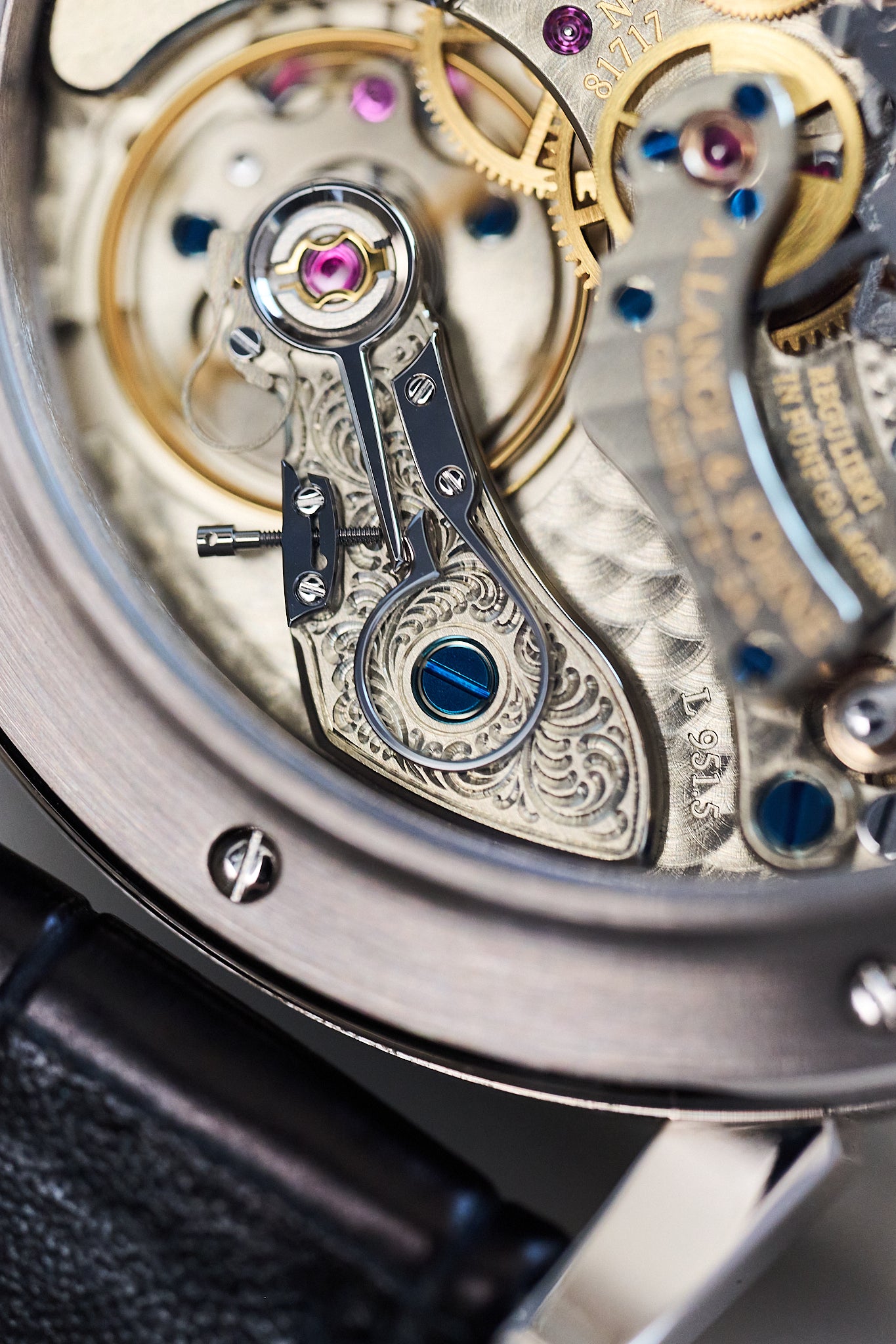 A. LANGE & SÖHNE 1815 CHRONOGRAPH 414.026 'BOUTIQUE EDITION' COMPLETE SET