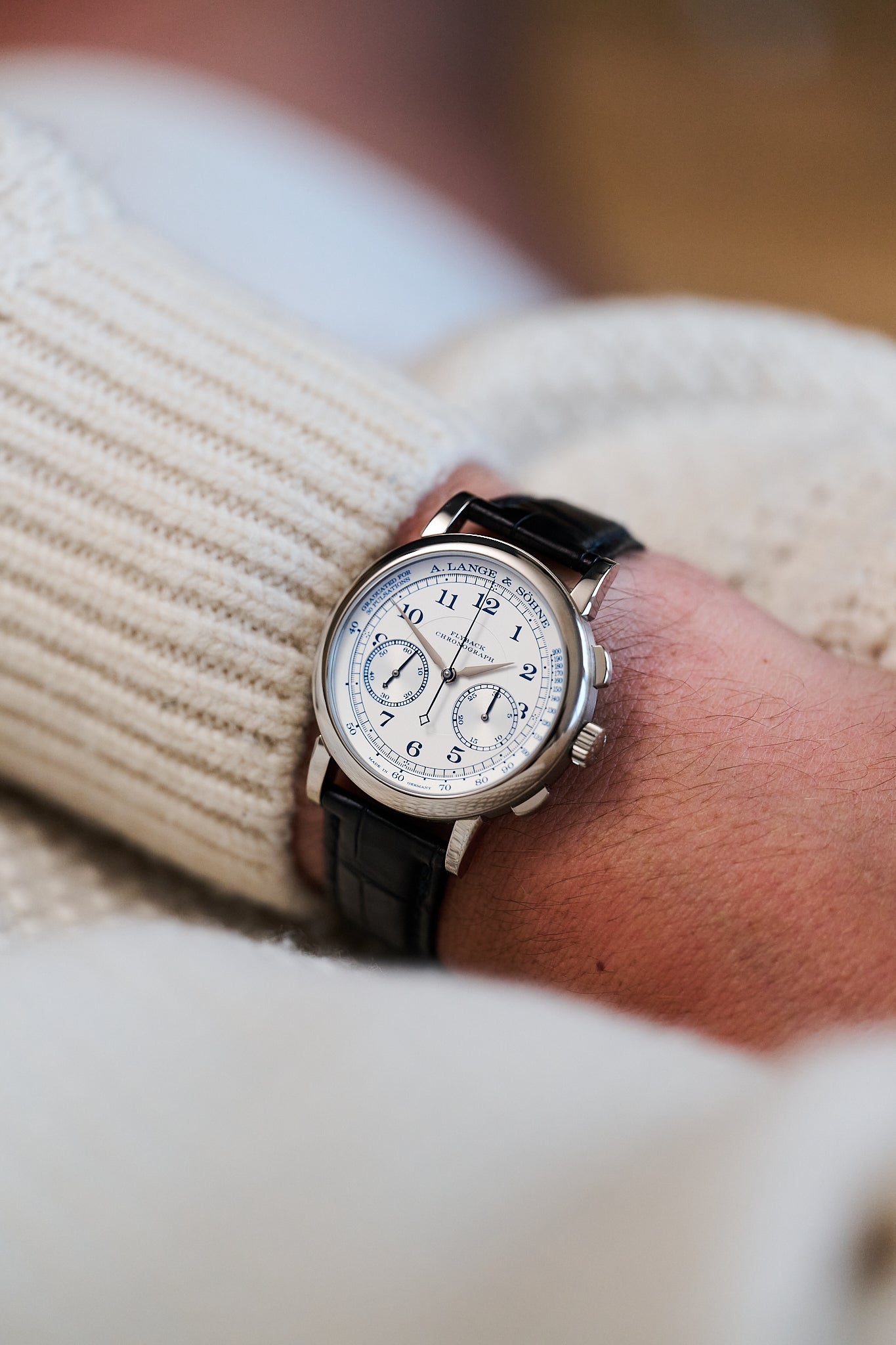 A. LANGE & SÖHNE 1815 CHRONOGRAPH 414.026 'BOUTIQUE EDITION' COMPLETE SET