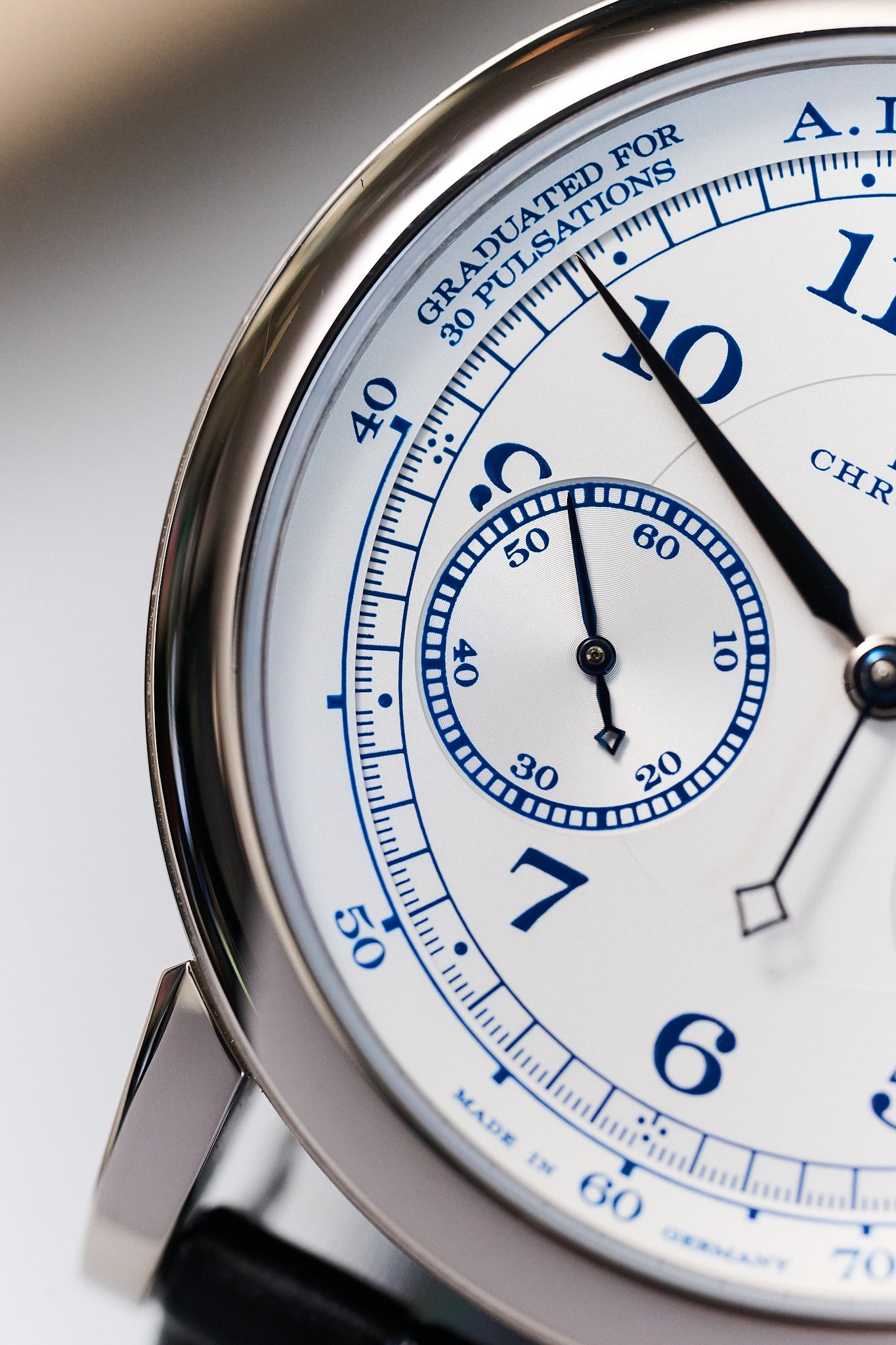 A. LANGE & SÖHNE 1815 CHRONOGRAPH 414.026 'BOUTIQUE EDITION' COMPLETE SET