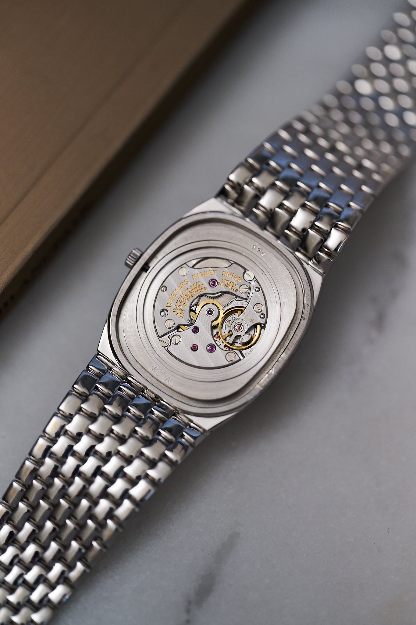 AUDEMARS PIGUET COBRA '18K WHITE GOLD' DIAMOND INDICES