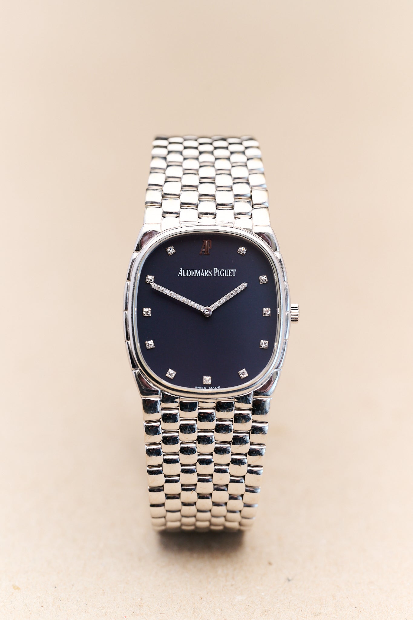 AUDEMARS PIGUET COBRA '18K WHITE GOLD' DIAMOND INDICES
