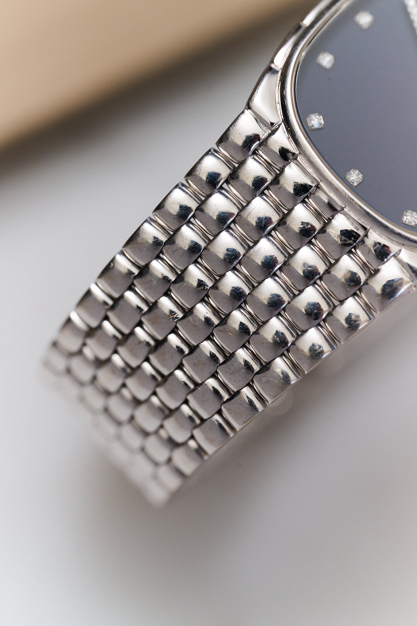 AUDEMARS PIGUET COBRA '18K WHITE GOLD' DIAMOND INDICES