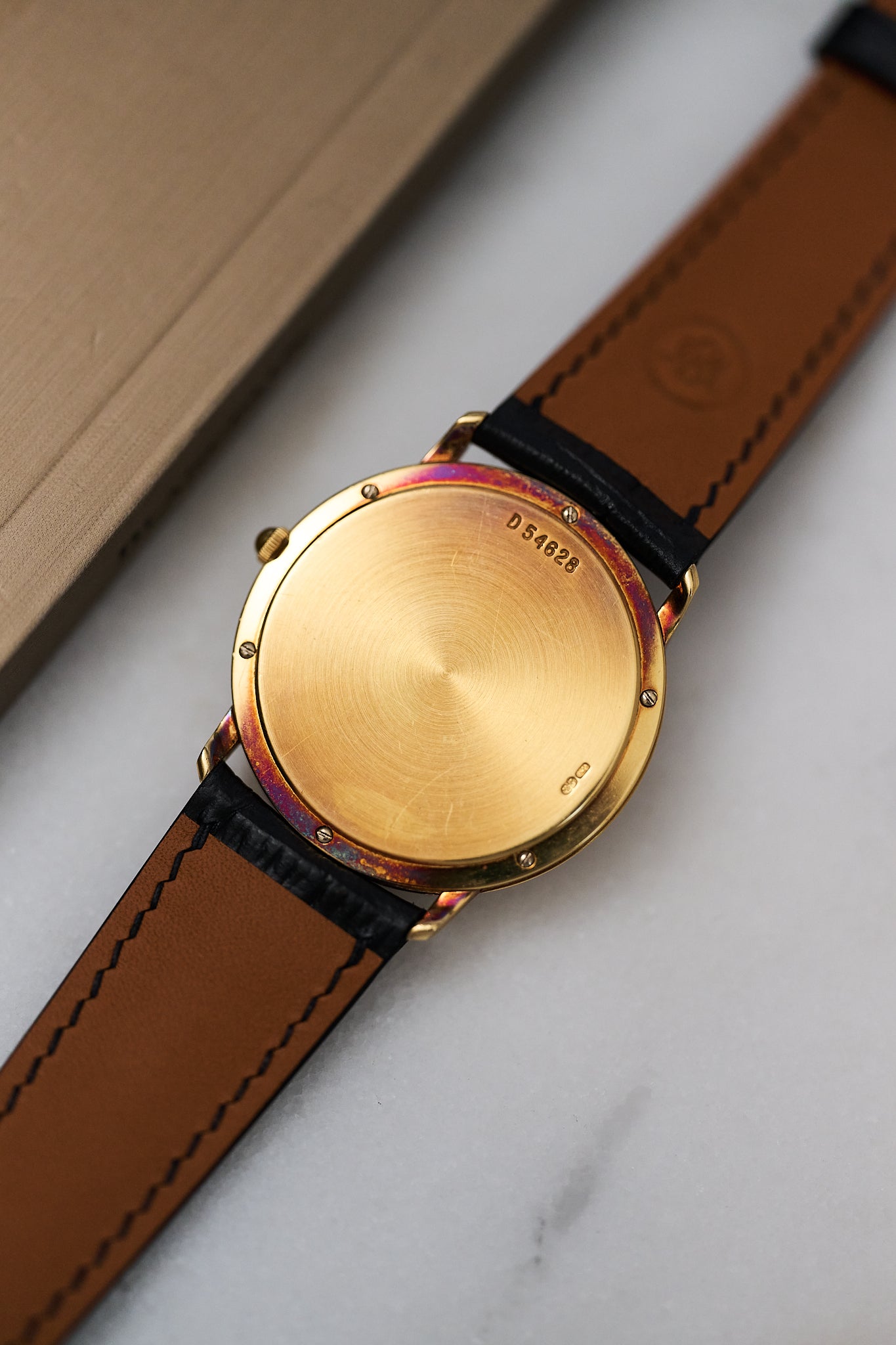 AUDEMARS PIGUET JULES AUDEMARS 14894BA 'ULTRA THIN' 18K YELLOW GOLD