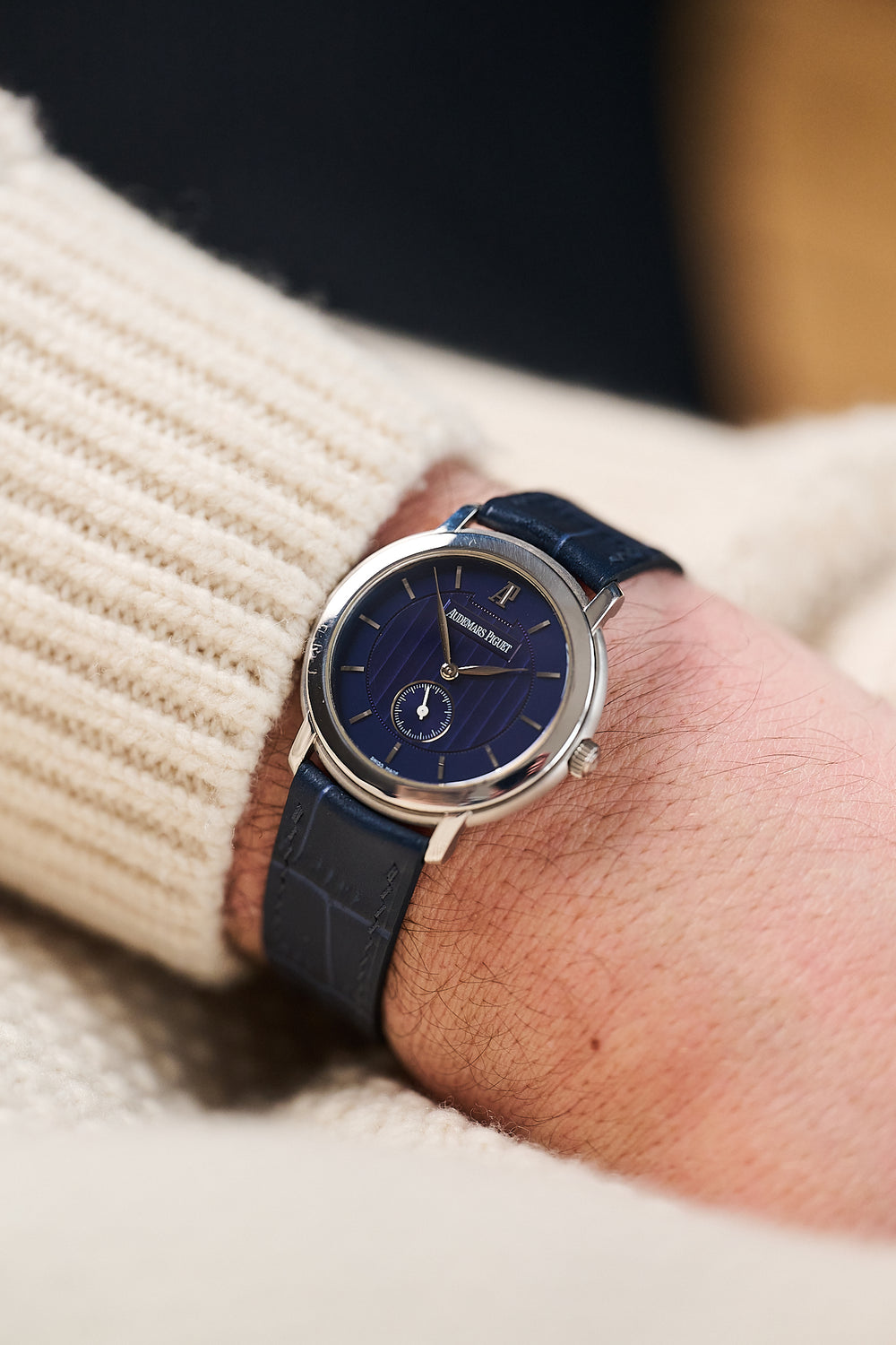 AUDEMARS PIGUET JULES AUDEMARS 18K WHITE GOLD 15056BC