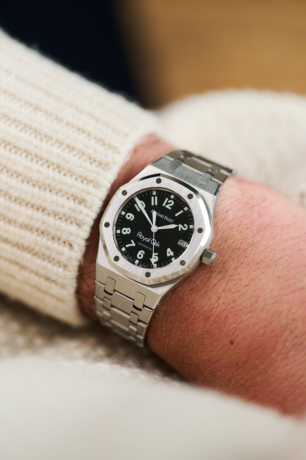 AUDEMARS PIGUET ROYAL OAK MID-SIZE 14790ST 'MILITARY DIAL'