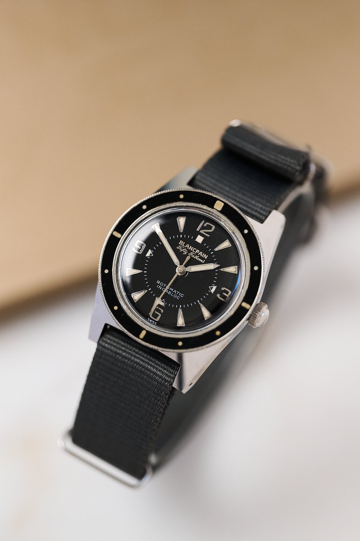 BLANCPAIN FIFTY FATHOMS 'ROTOMATIC INCABLOC' NOS