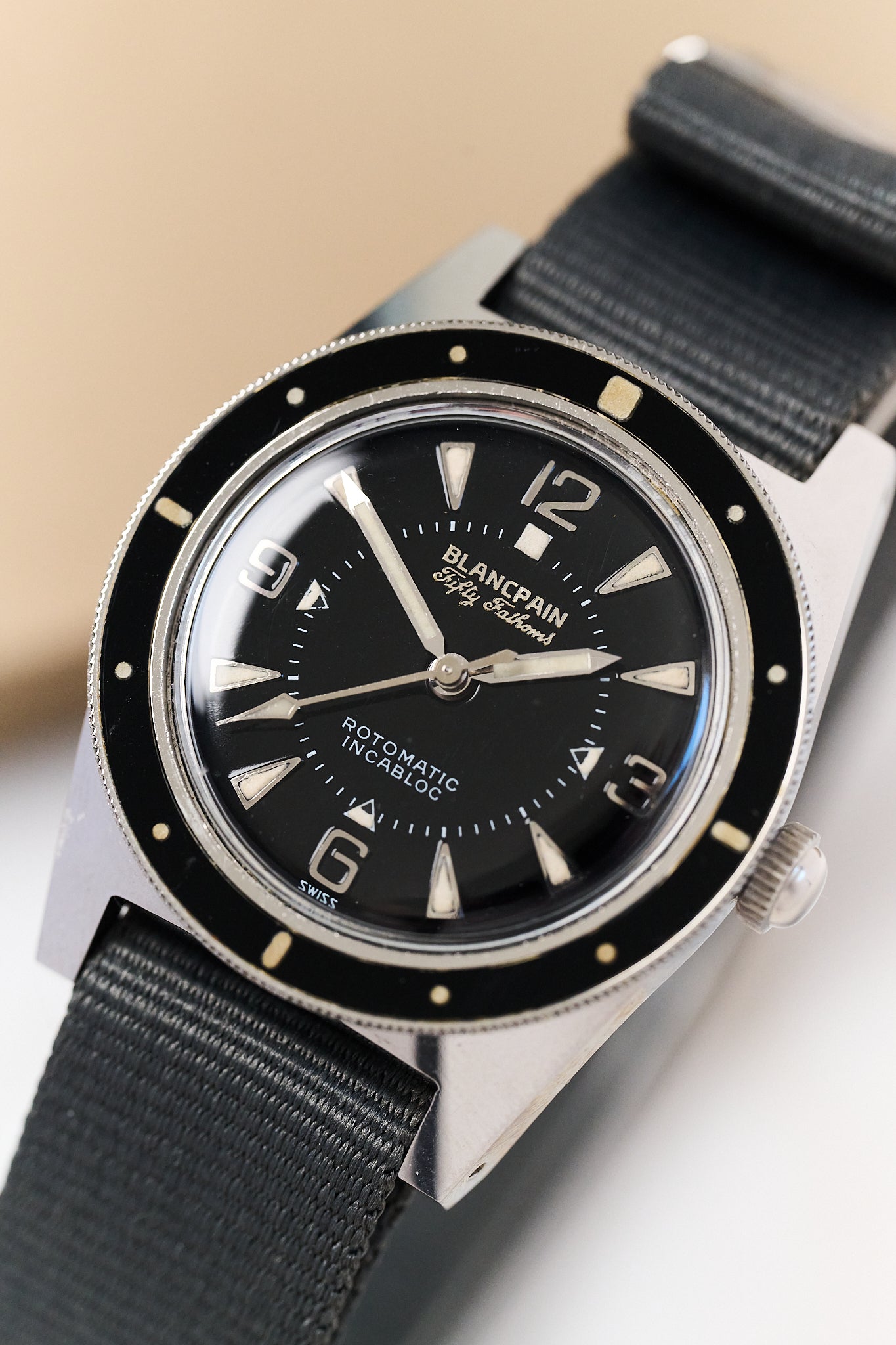 BLANCPAIN FIFTY FATHOMS 'ROTOMATIC INCABLOC' NOS