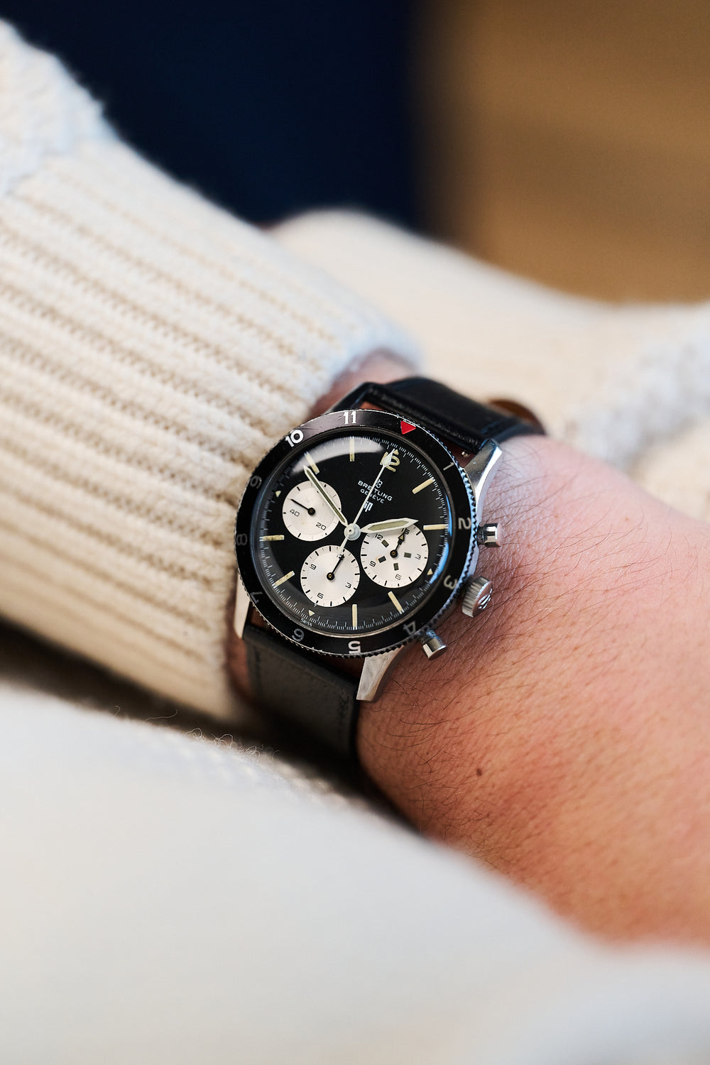 BREITLING CHRONOGRAPH 765 CP JEAN-CLAUDE KILLY 'LIP DIAL'
