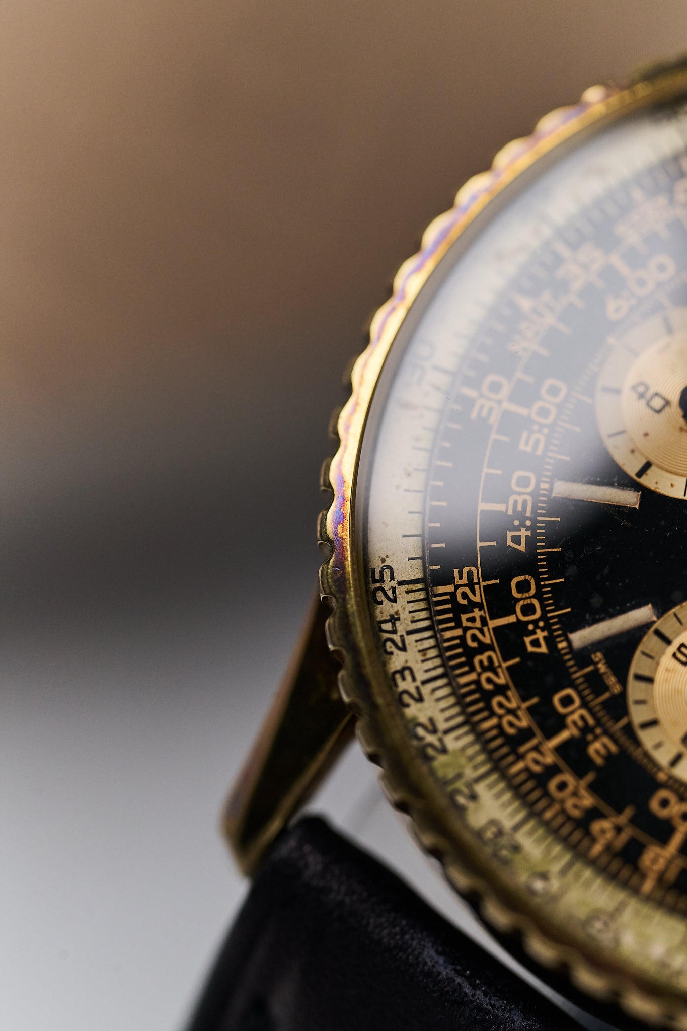 BREITLING NAVITIMER 806 'TWIN JET' GOLD CAPPED