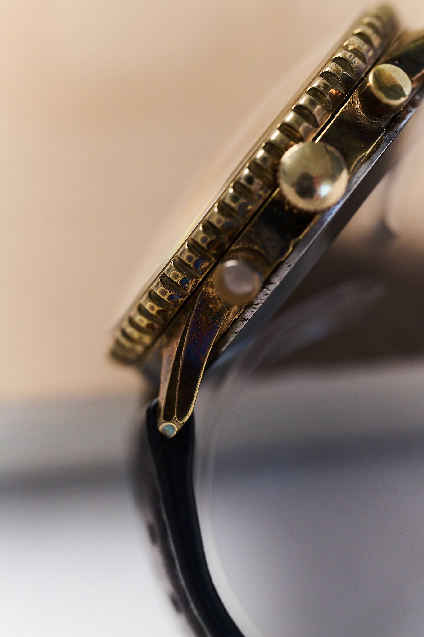 BREITLING NAVITIMER 806 'TWIN JET' GOLD CAPPED