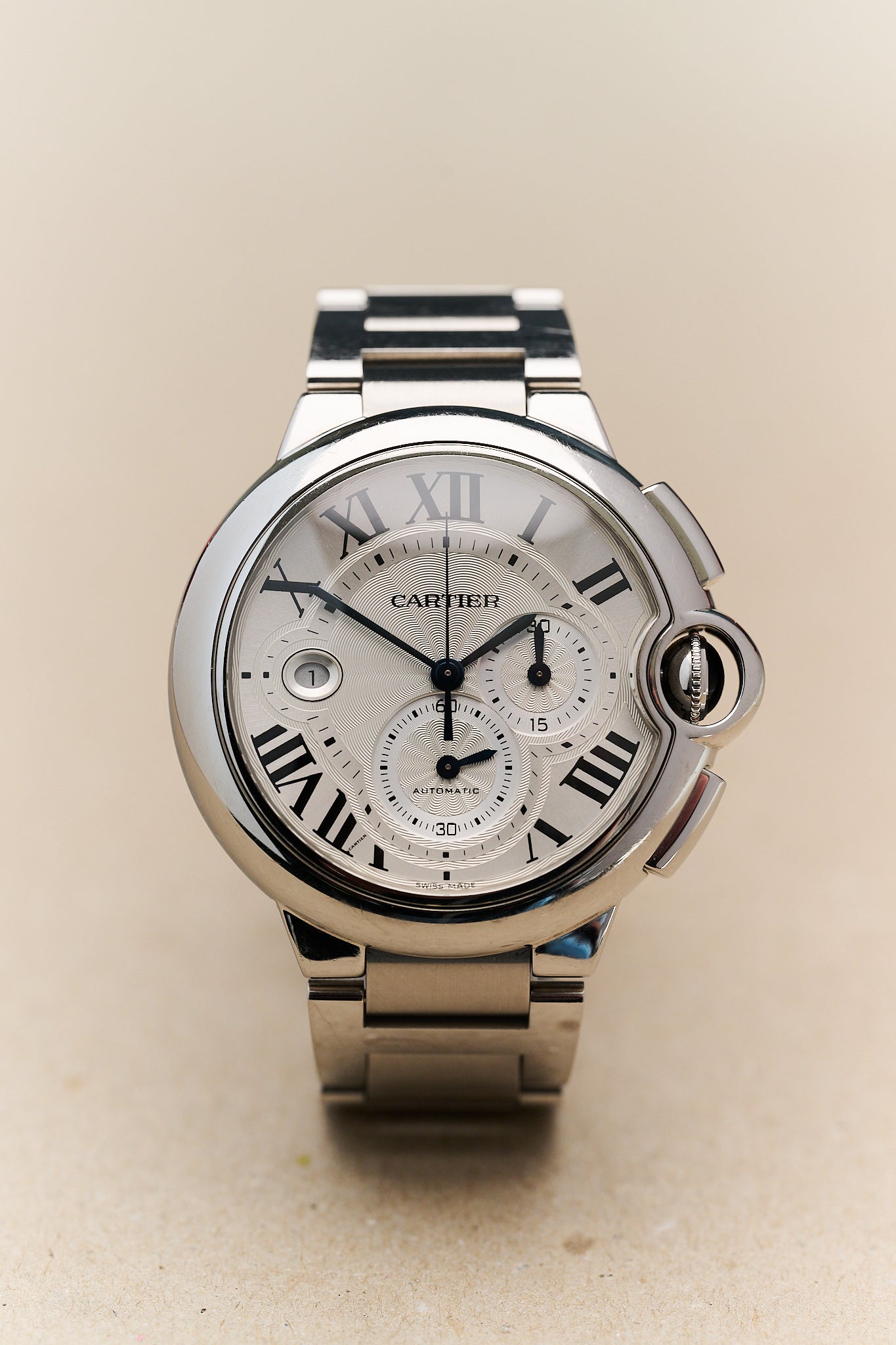 CARTIER BALLON BLEU CHRONOGRAPH W6920002 'FULL SET'
