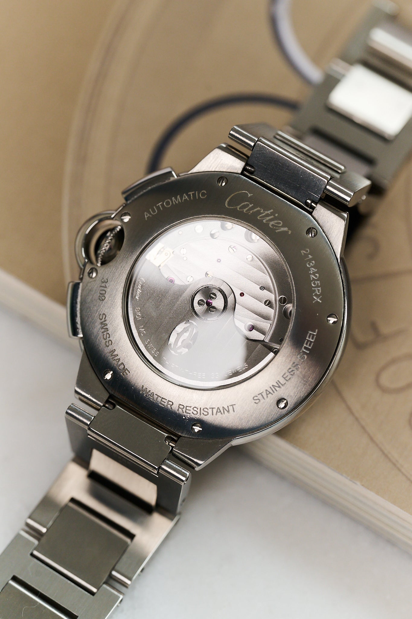 CARTIER BALLON BLEU CHRONOGRAPH W6920002 'FULL SET'