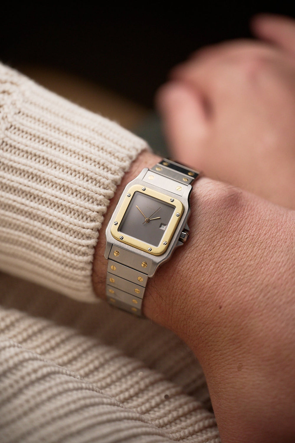 CARTIER SANTOS CARRÈE 2961 'GHOST DIAL'