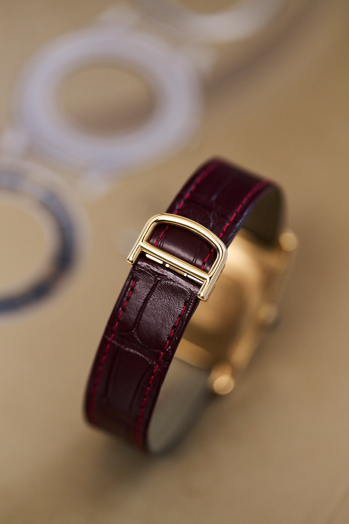 CARTIER TANK AMÉRICAINE '18K YELLOW GOLD' AUTOMATIC