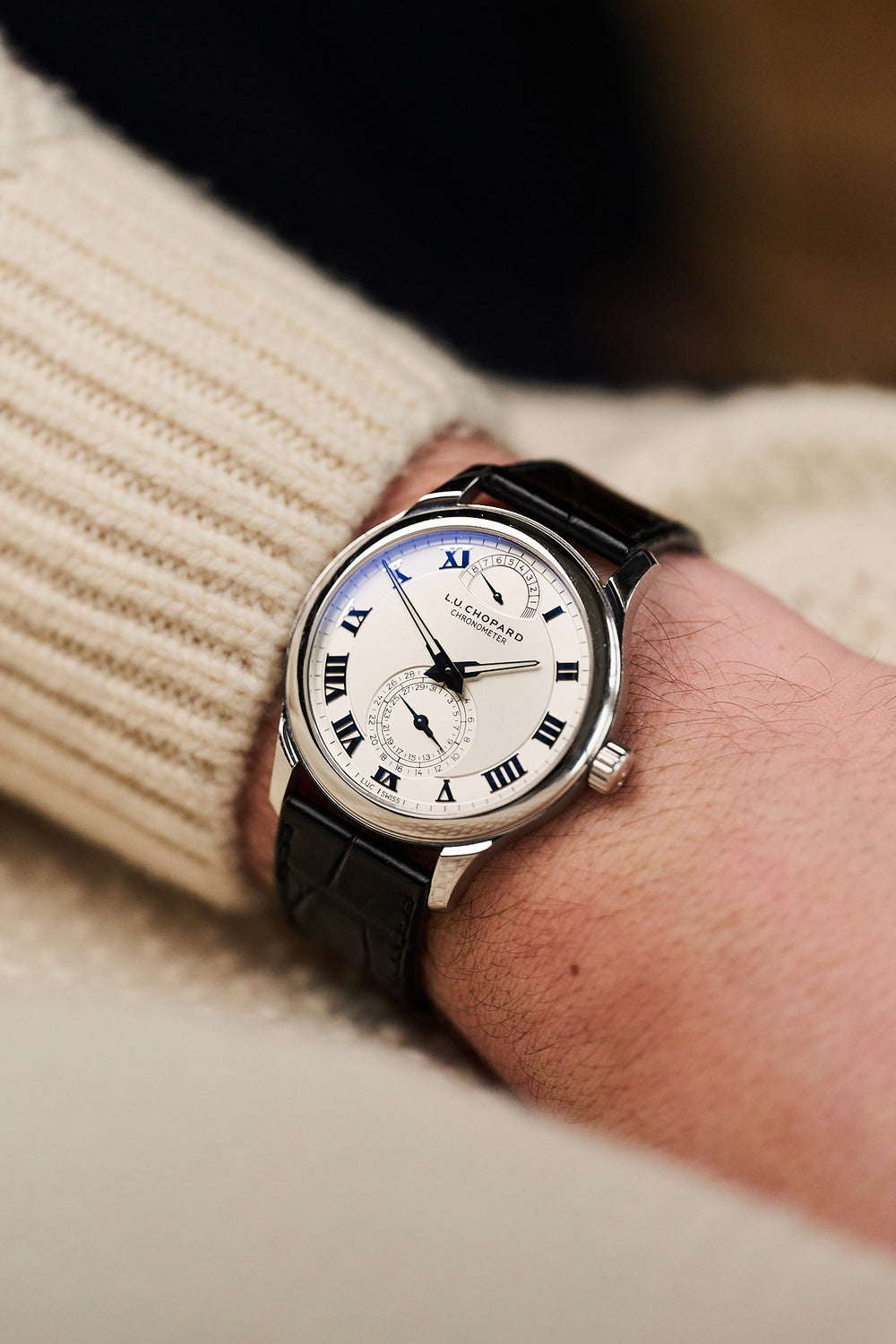 CHOPARD L.U.C. QUATTRO 18K WHITE GOLD 'MK III'