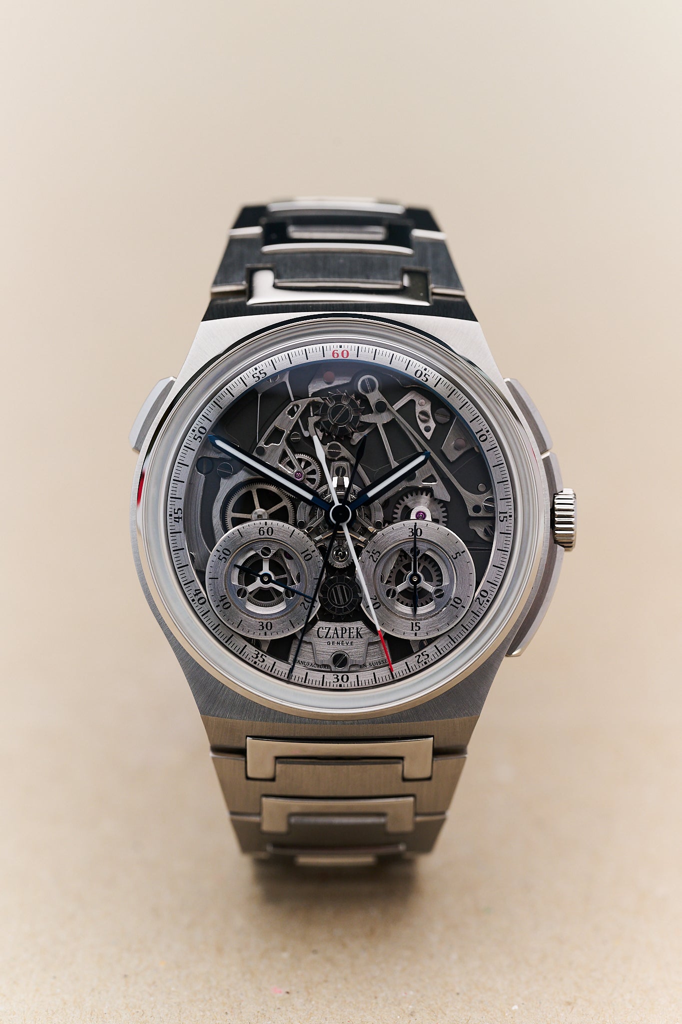 CZAPEK ANTARCTIQUE 'RATTRAPANTE' SKELETON ONE OF 77