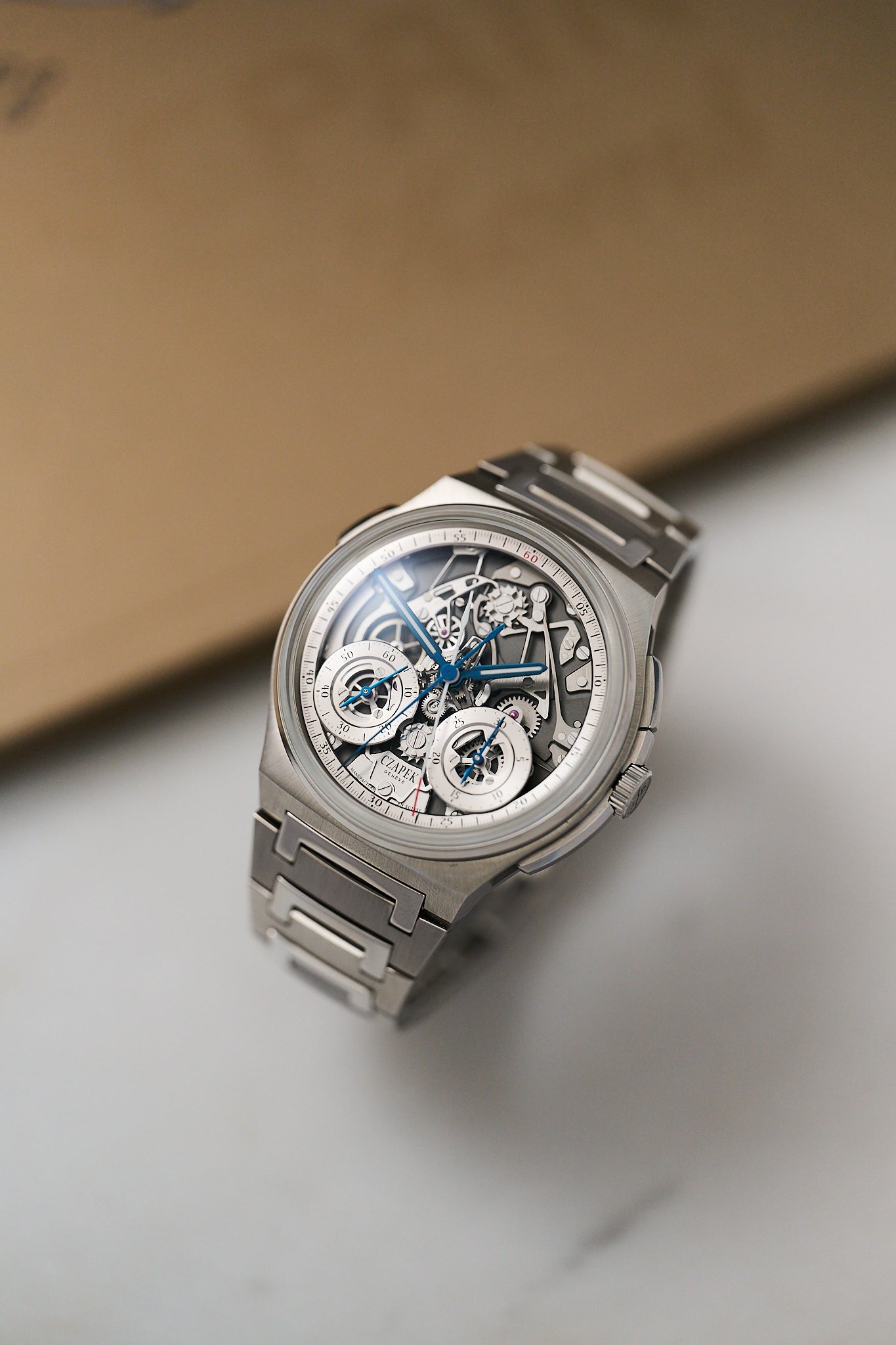 CZAPEK ANTARCTIQUE 'RATTRAPANTE' SKELETON ONE OF 77