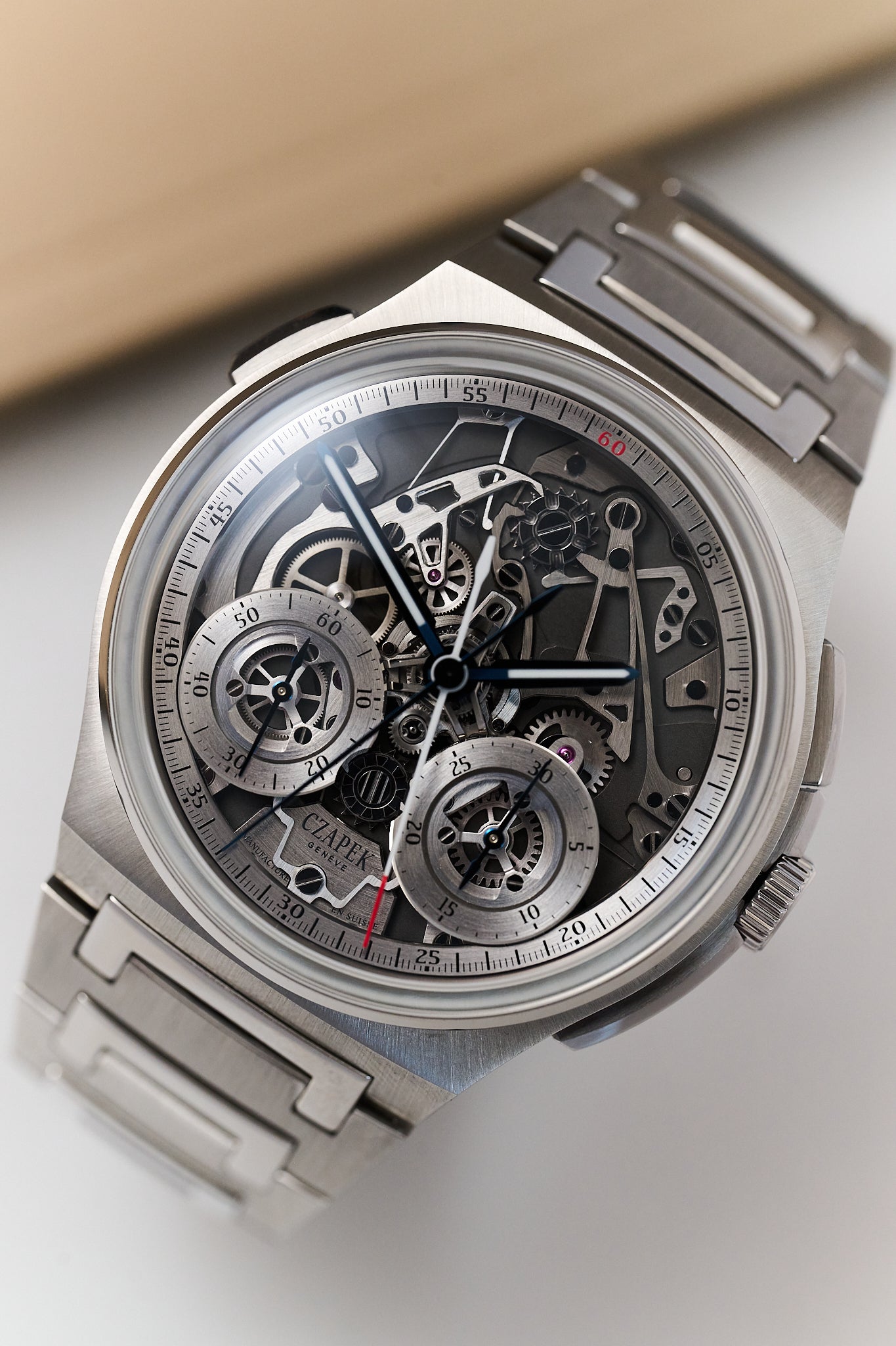 CZAPEK ANTARCTIQUE 'RATTRAPANTE' SKELETON ONE OF 77