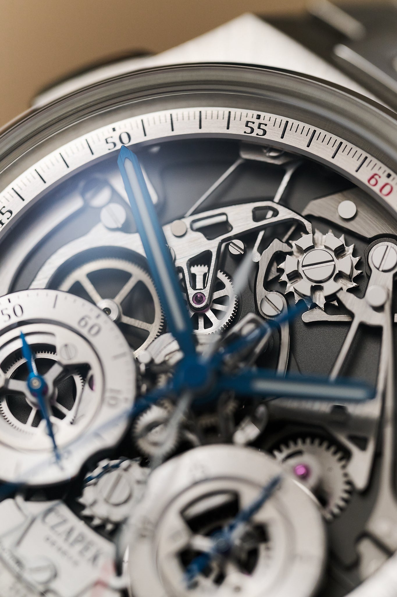 CZAPEK ANTARCTIQUE 'RATTRAPANTE' SKELETON ONE OF 77