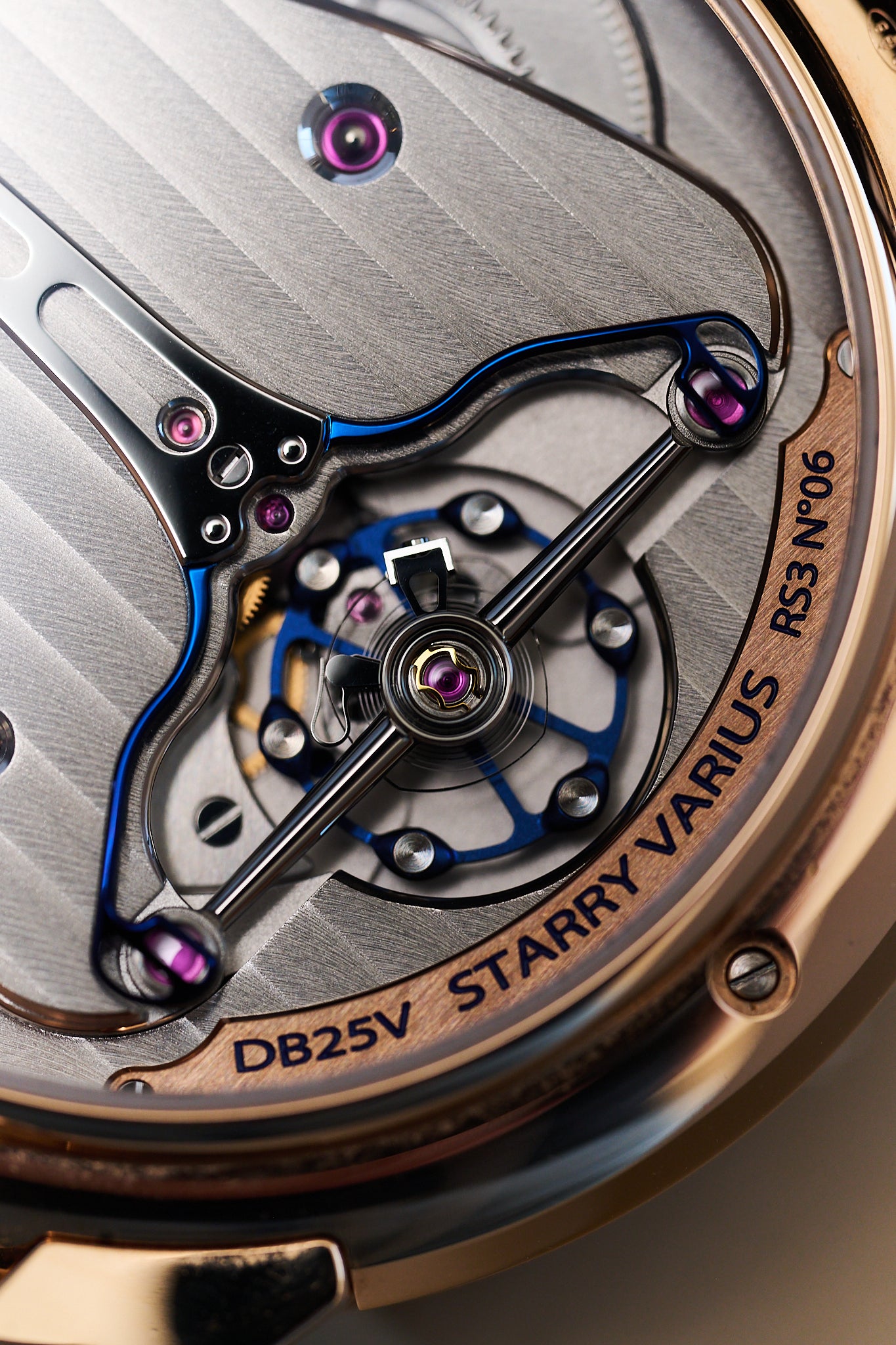 DE BETHUNE DB25 STARRY VARIUS ROSE GOLD 5N