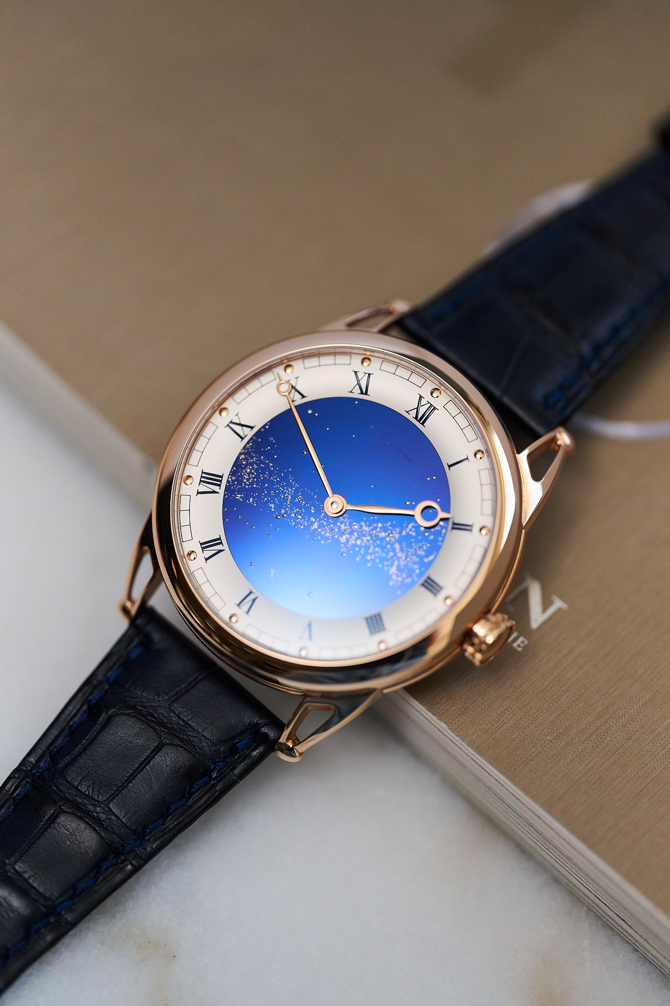 DE BETHUNE DB25 STARRY VARIUS ROSE GOLD 5N