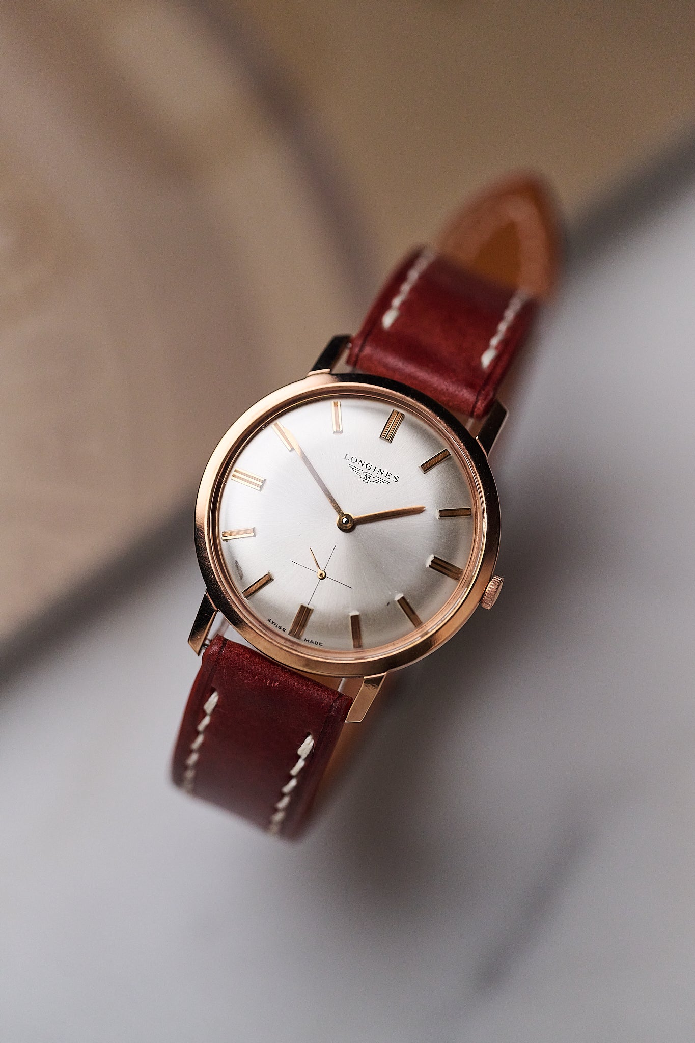 LONGINES 7983-1 '18K ROSE GOLD'