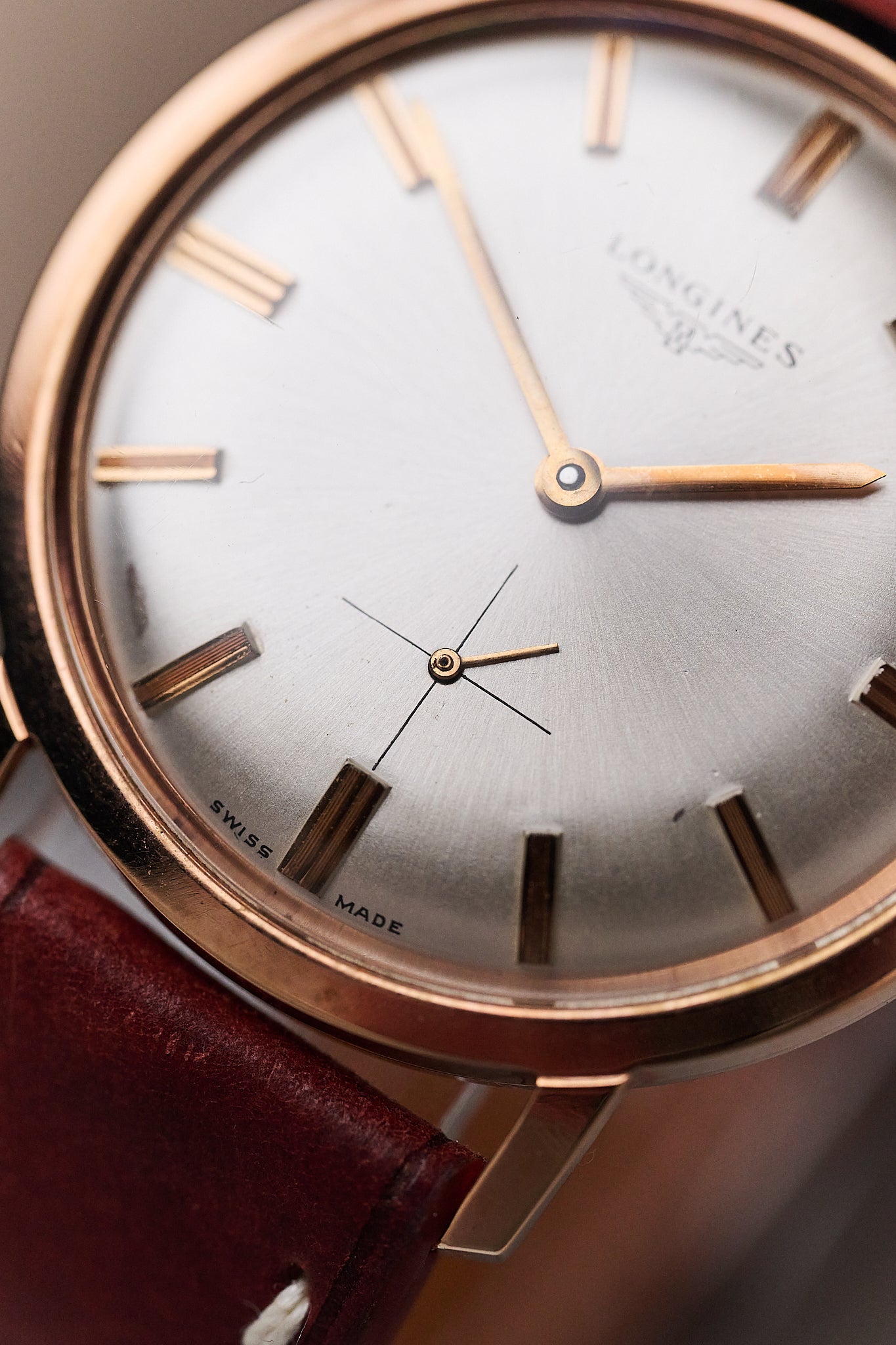 LONGINES 7983-1 '18K ROSE GOLD'