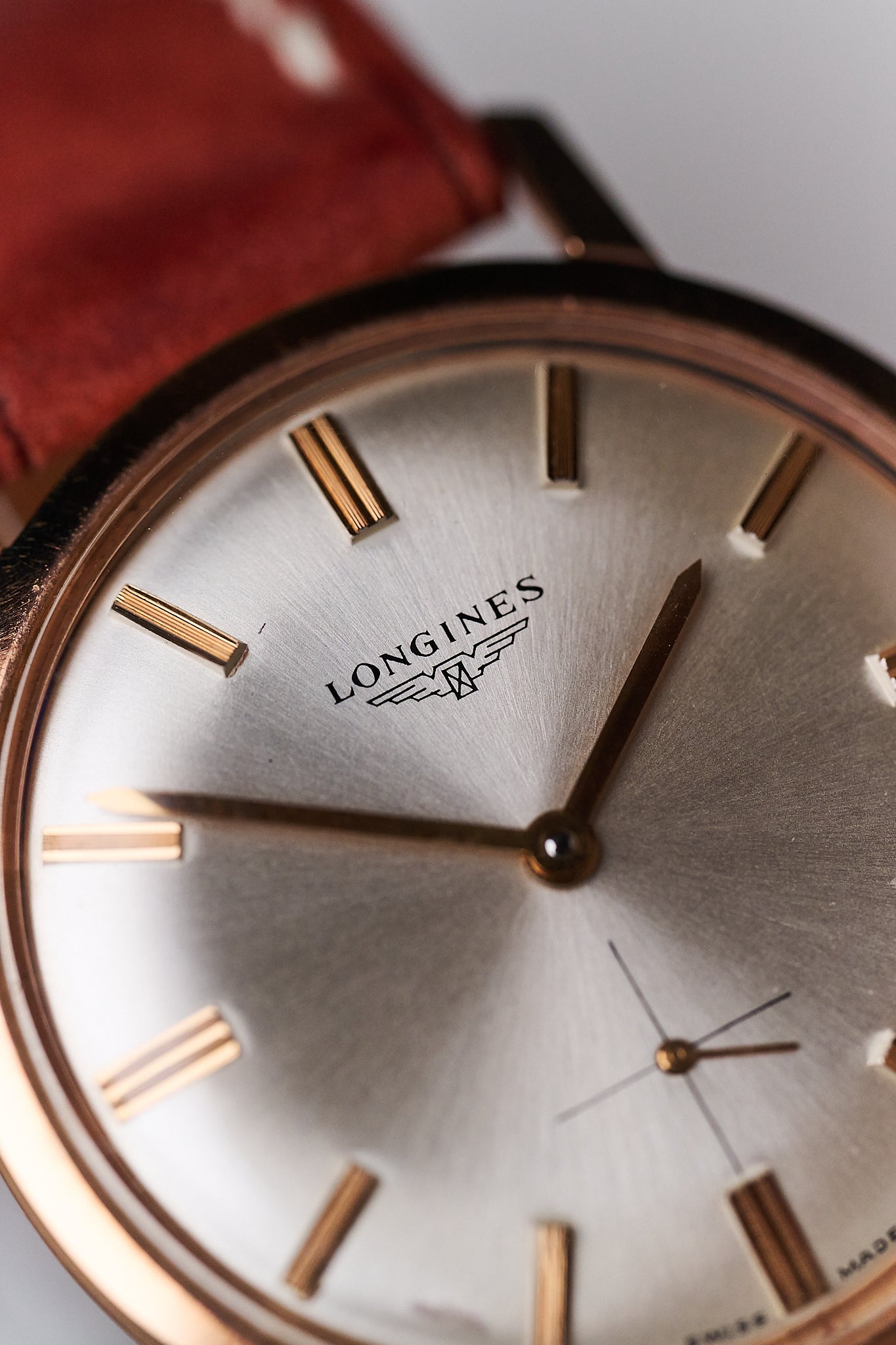 LONGINES 7983-1 '18K ROSE GOLD'