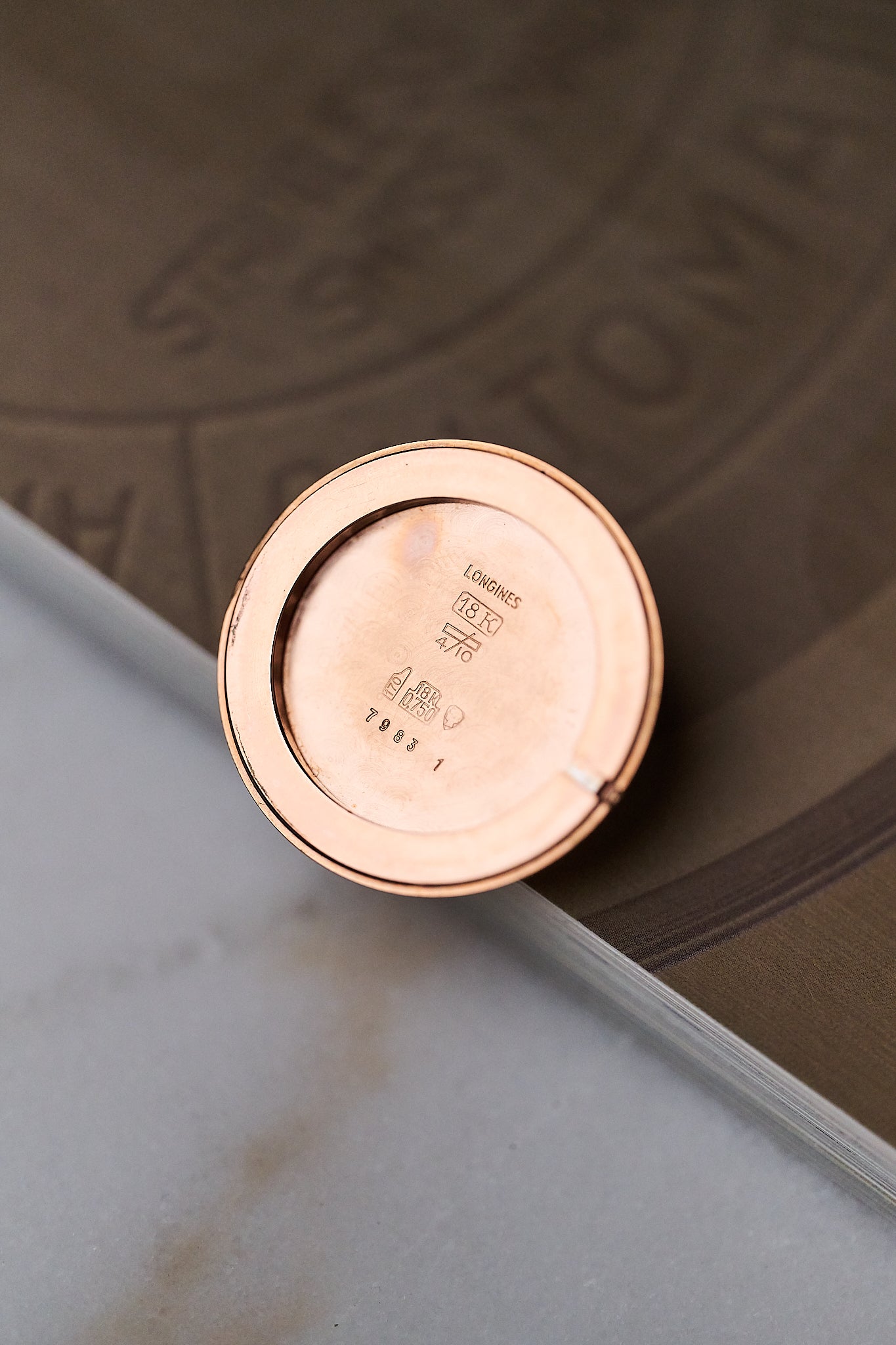 LONGINES 7983-1 '18K ROSE GOLD'