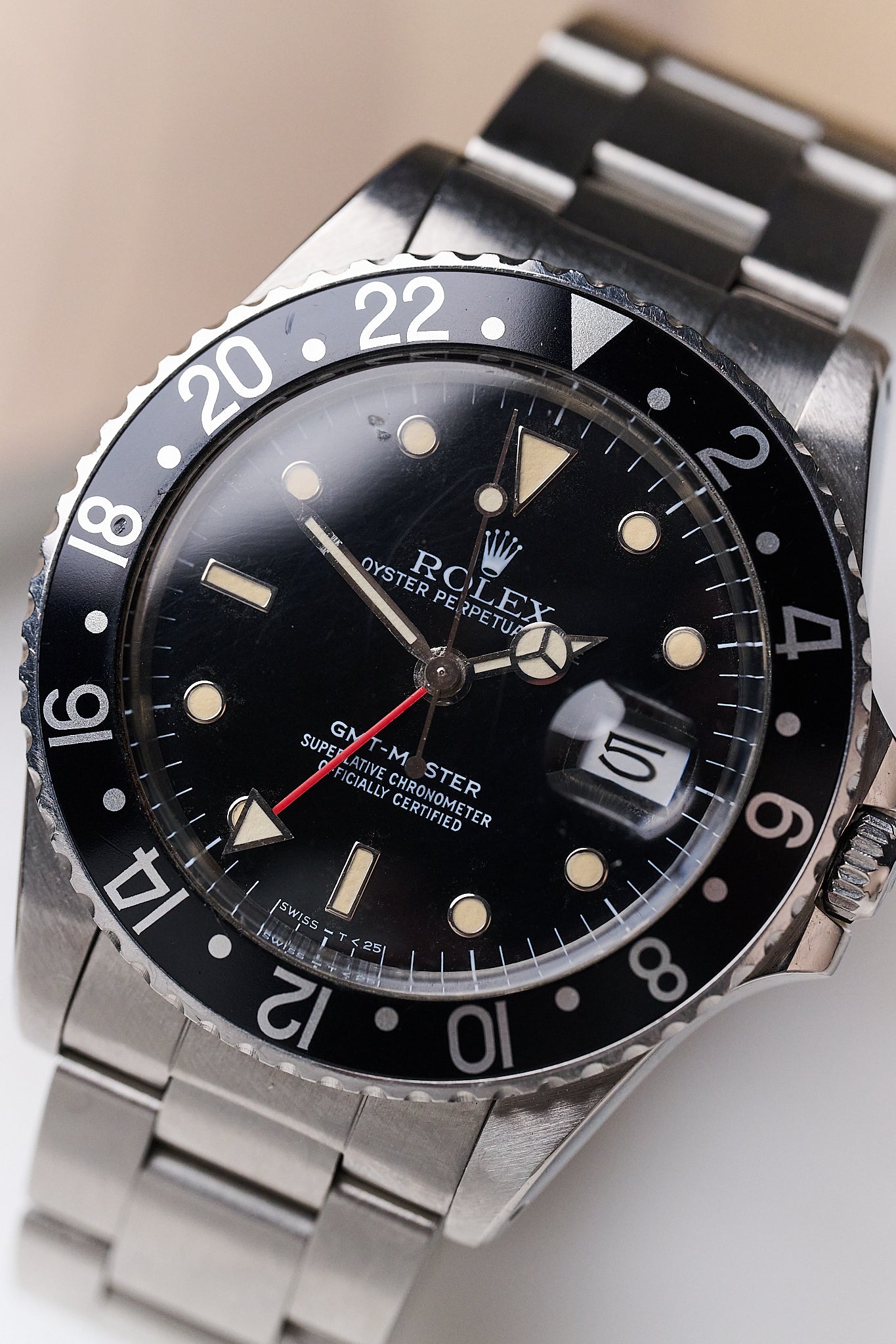 ROLEX GMT-MASTER 16750 'GLOSS DIAL’