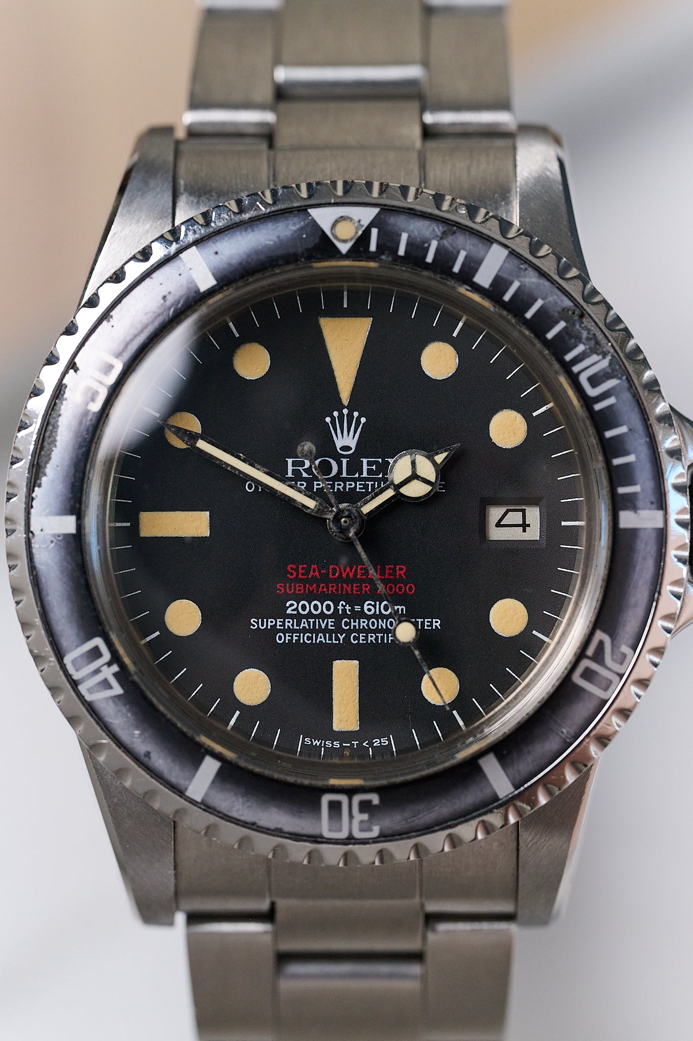 ROLEX SEA DWELLER 1665 'DOUBLE RED MK4'