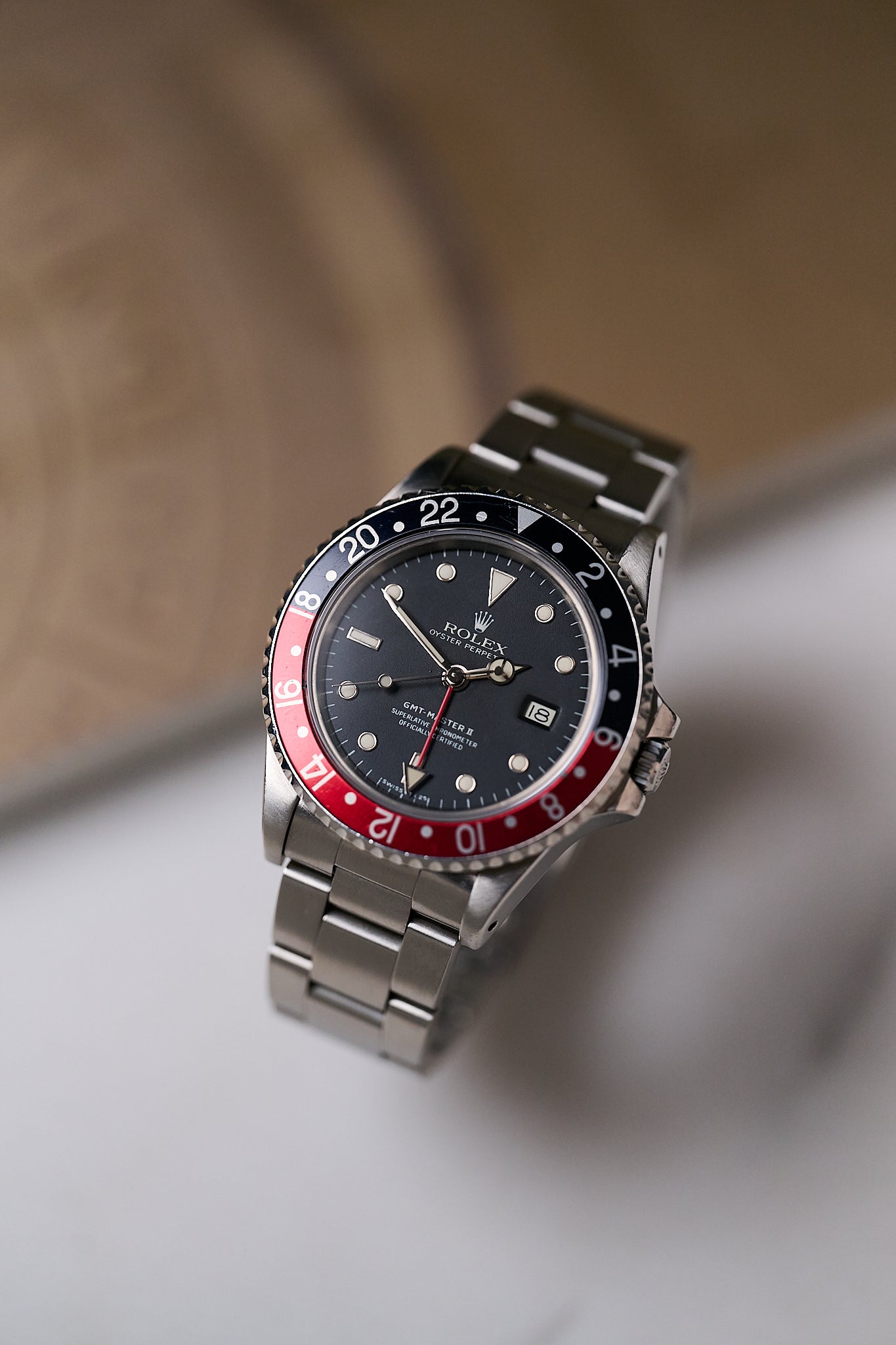ROLEX GMT MASTER II 16760 'FAT LADY' MK1