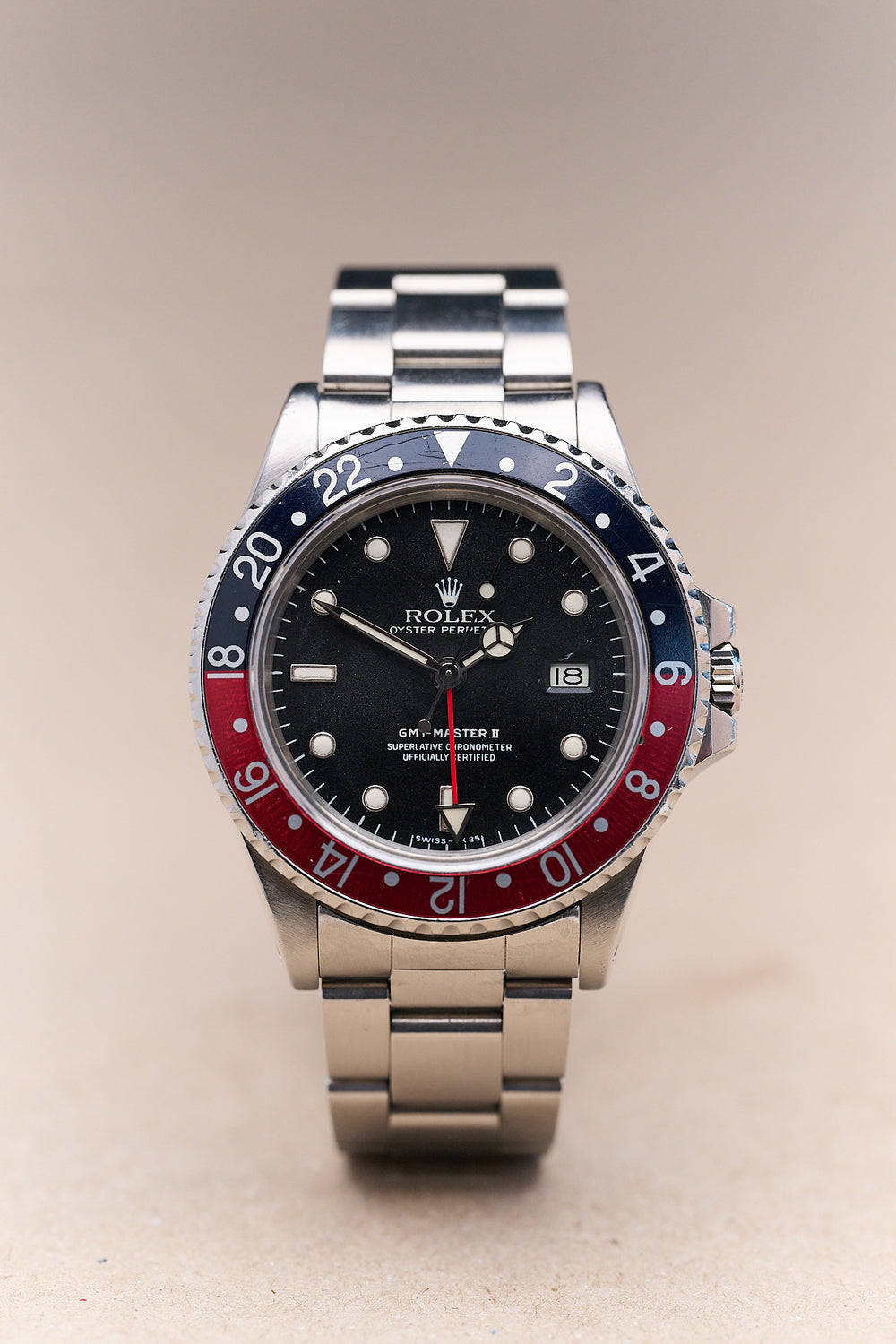 ROLEX GMT MASTER II 16760 'FAT LADY' MK1