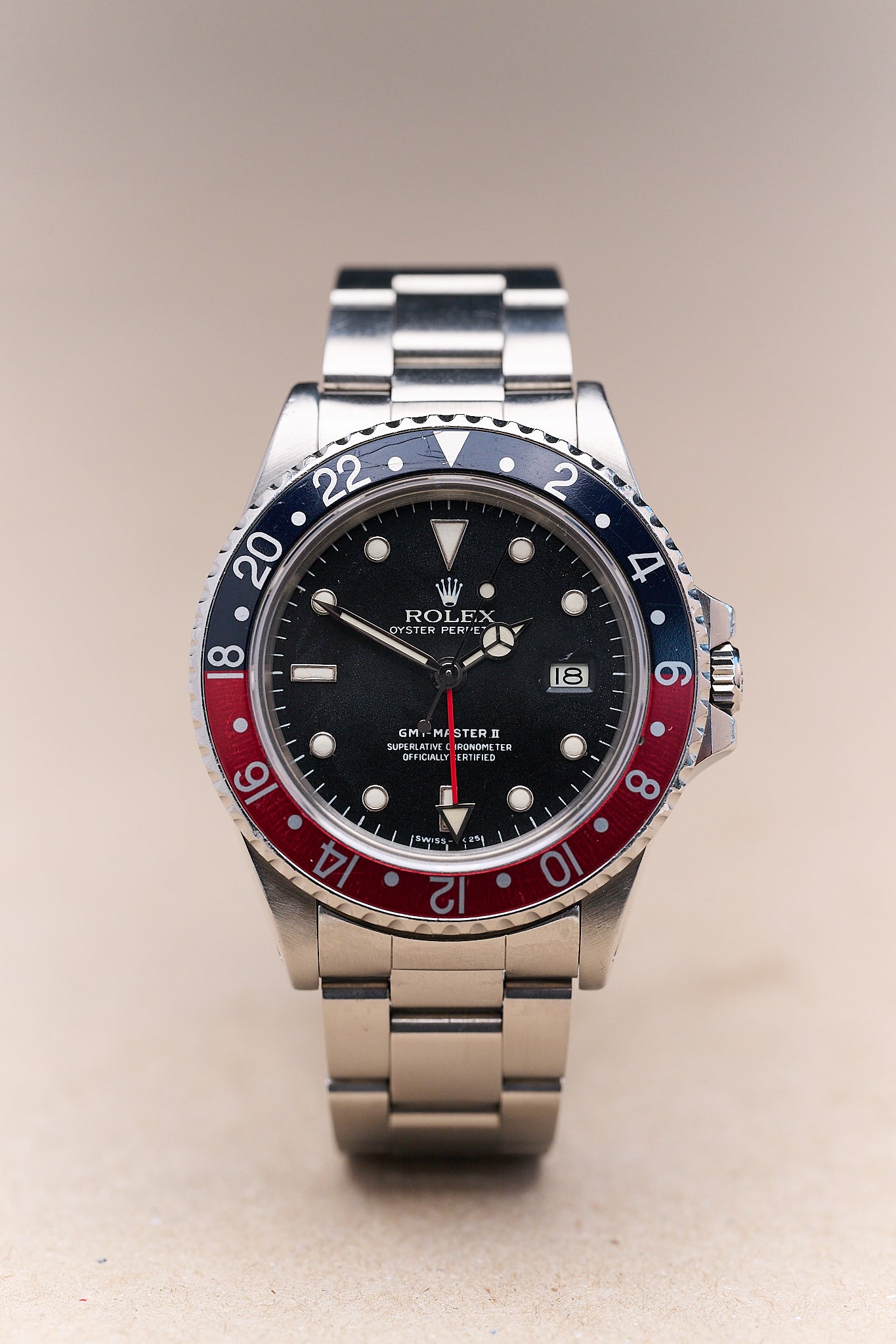 ROLEX GMT MASTER II 16760 'FAT LADY' MK1
