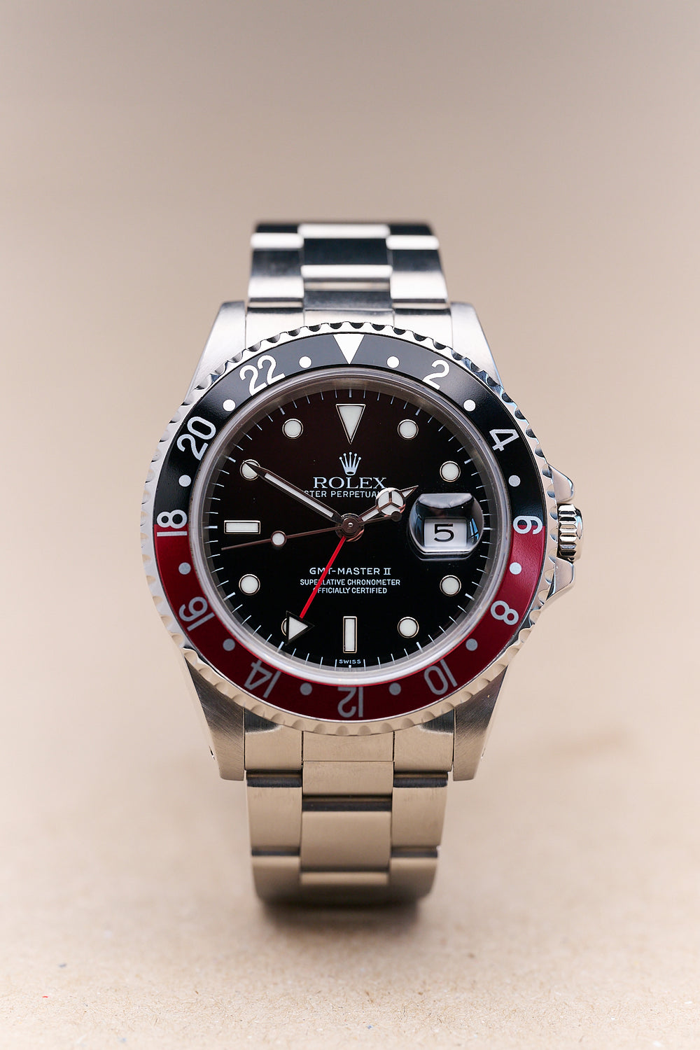 ROLEX GMT MASTER II 16710 'SWISS ONLY DIAL'