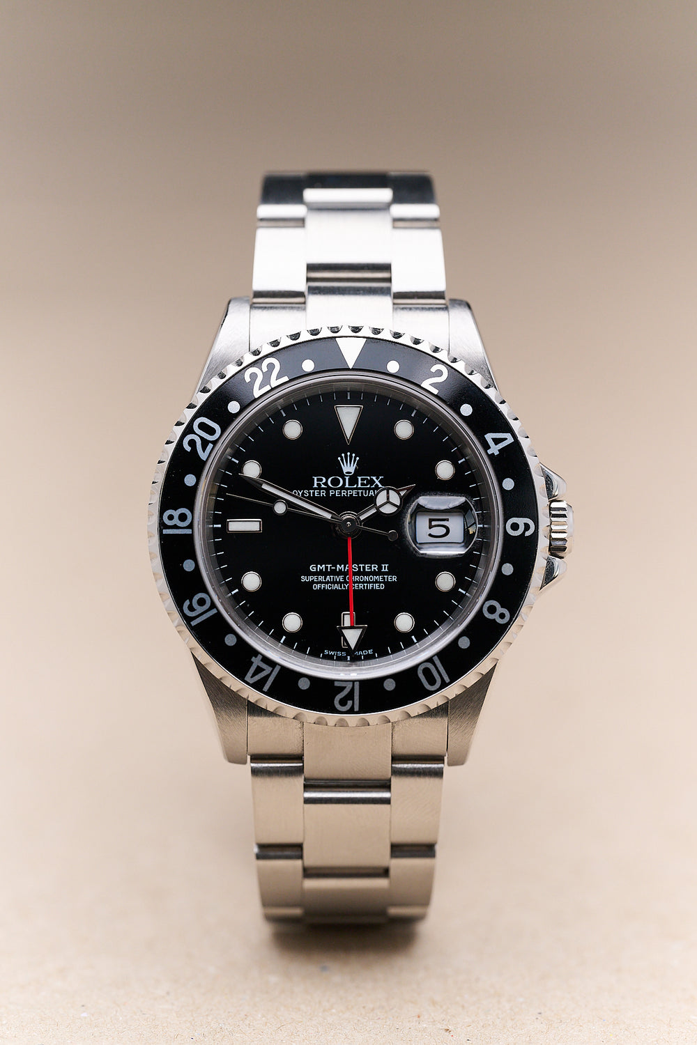 ROLEX GMT MASTER II 16710 'BLACK' FULL SET