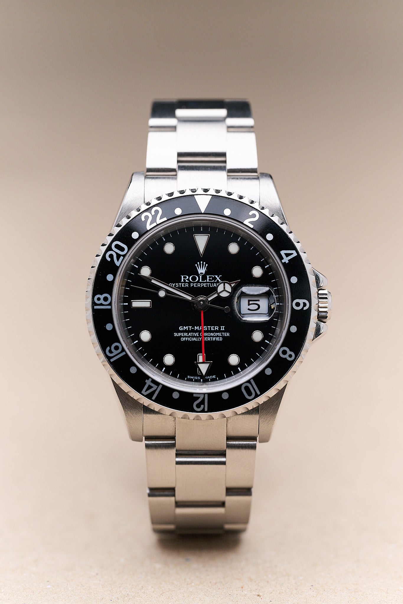 ROLEX GMT MASTER II 16710 'BLACK' FULL SET