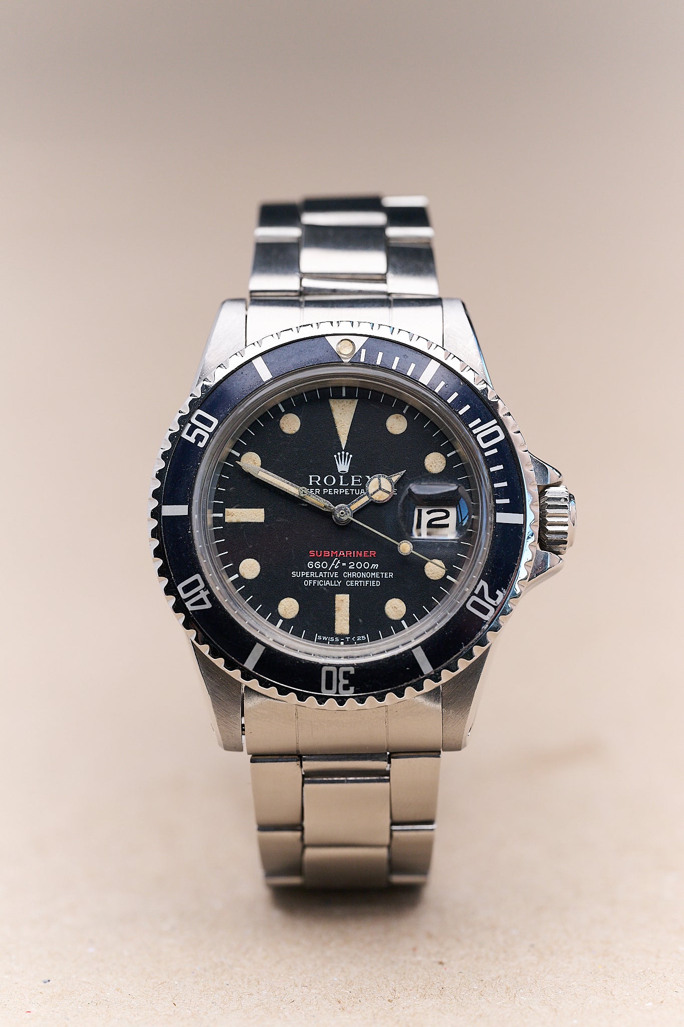 ROLEX SUBMARINER DATE 1680 'SINGLE RED' MKIV