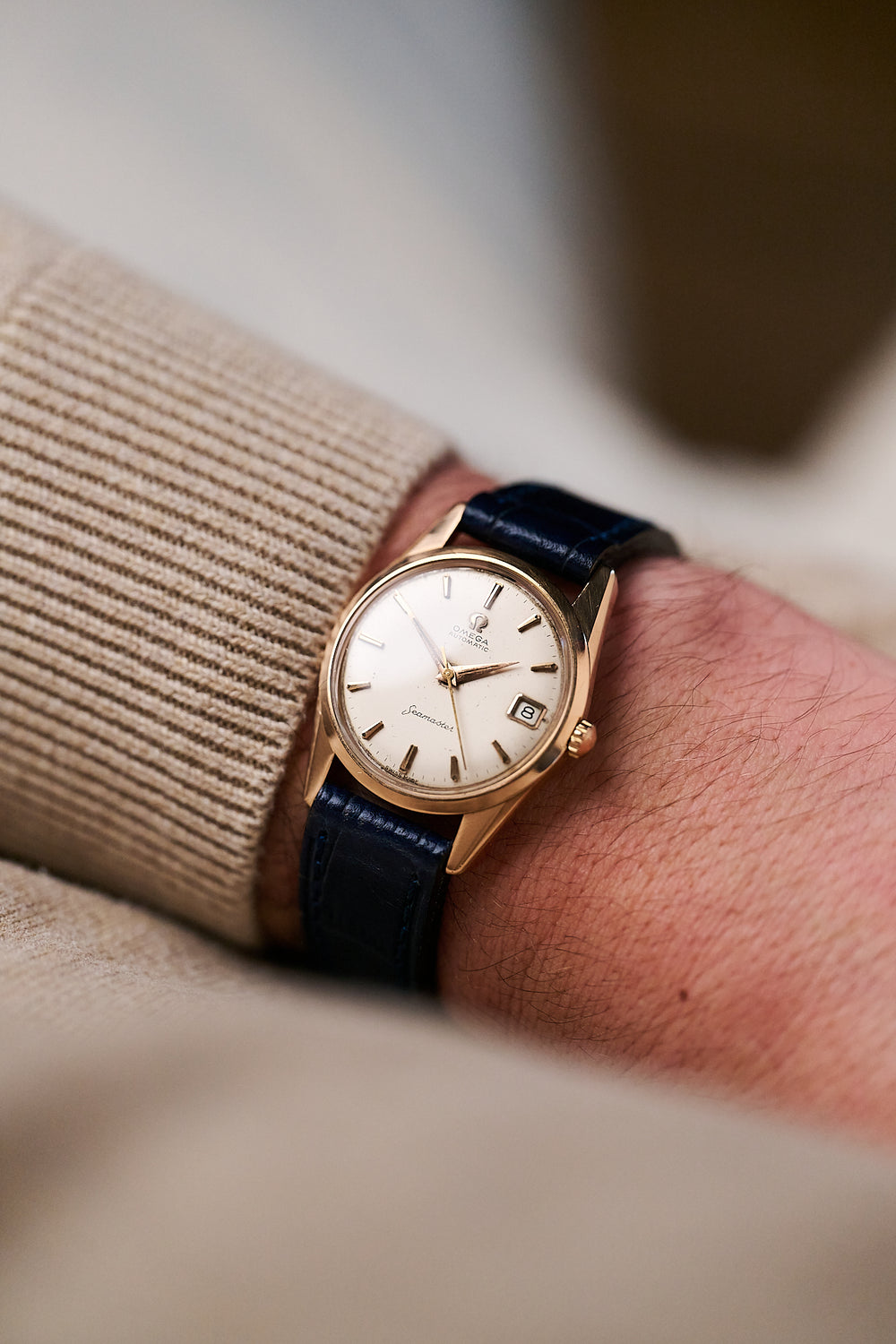 OMEGA SEAMASTER 14701SC 18K ROSE GOLD