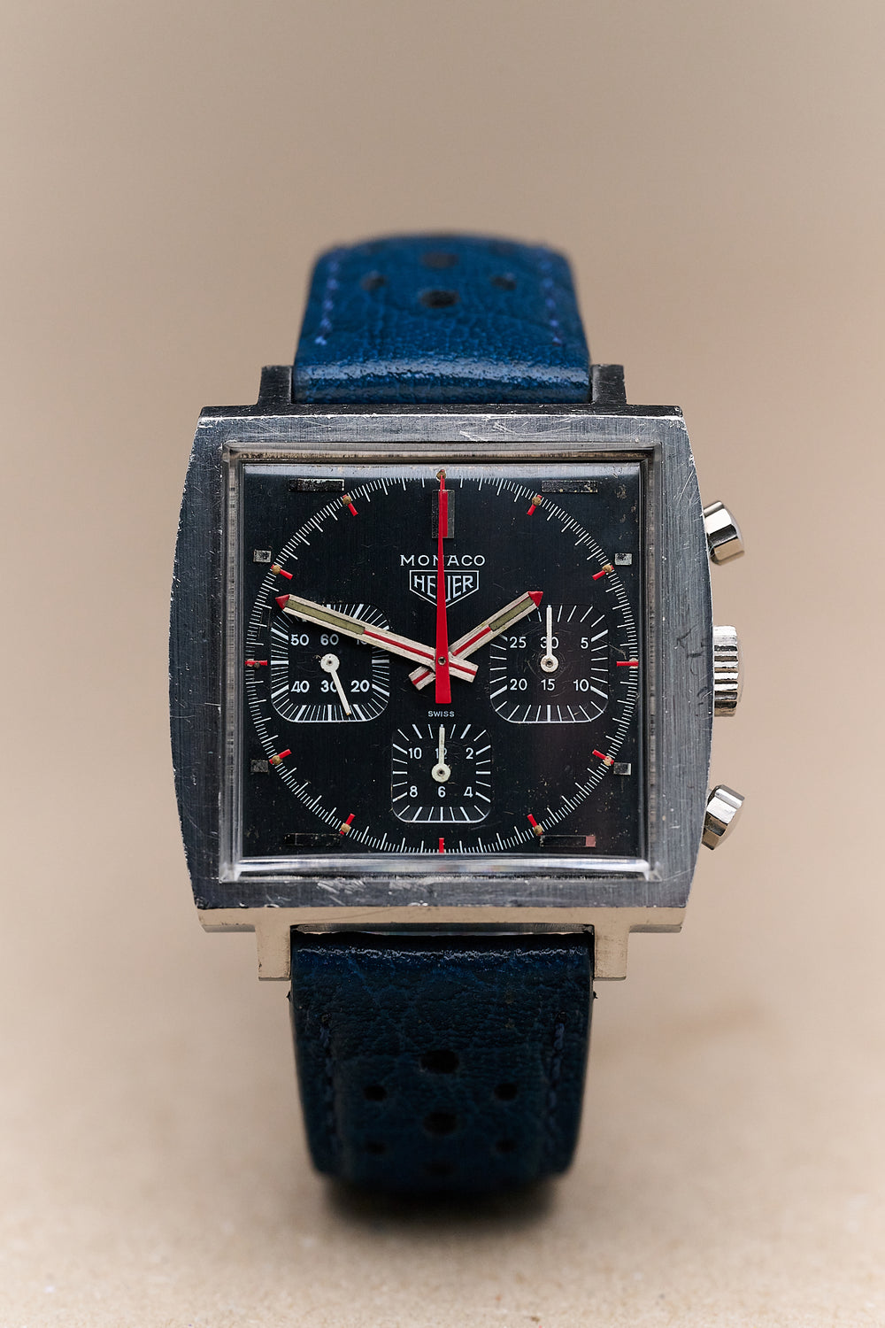 HEUER MONACO 73633 'GREY DIAL'