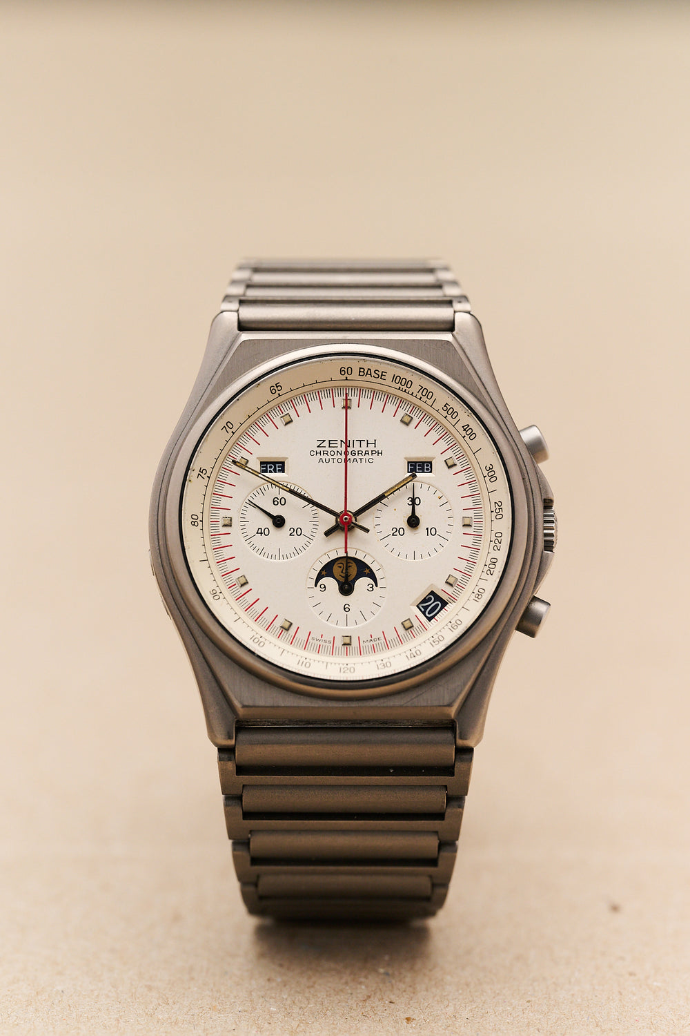 ZENITH 'PORT ROYAL' TRIPLE CALENDAR CHRONOGRAPH