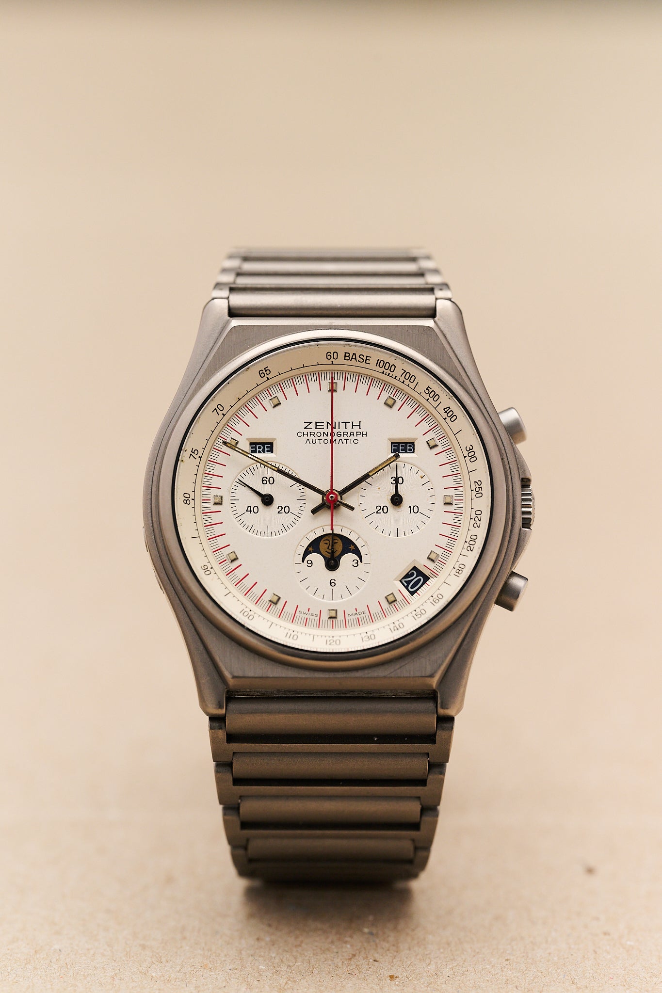ZENITH 'PORT ROYAL' TRIPLE CALENDAR CHRONOGRAPH