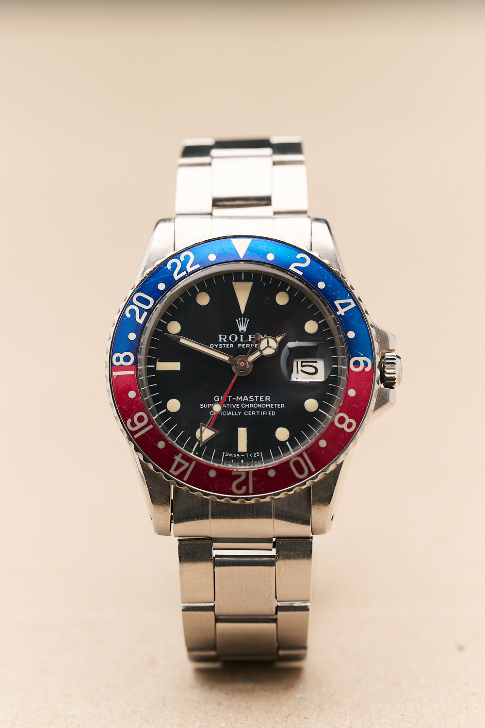ROLEX GMT MASTER 1675 'LONG E' MK1 UNPOLISHED
