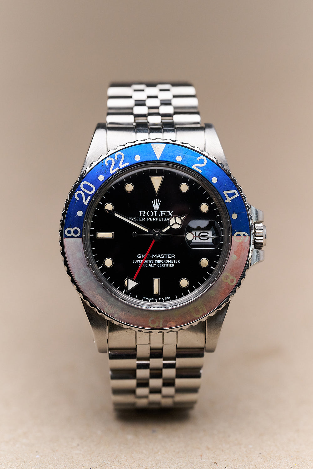 ROLEX GMT-MASTER 16750 'GLOSS DIAL’ FULL SET