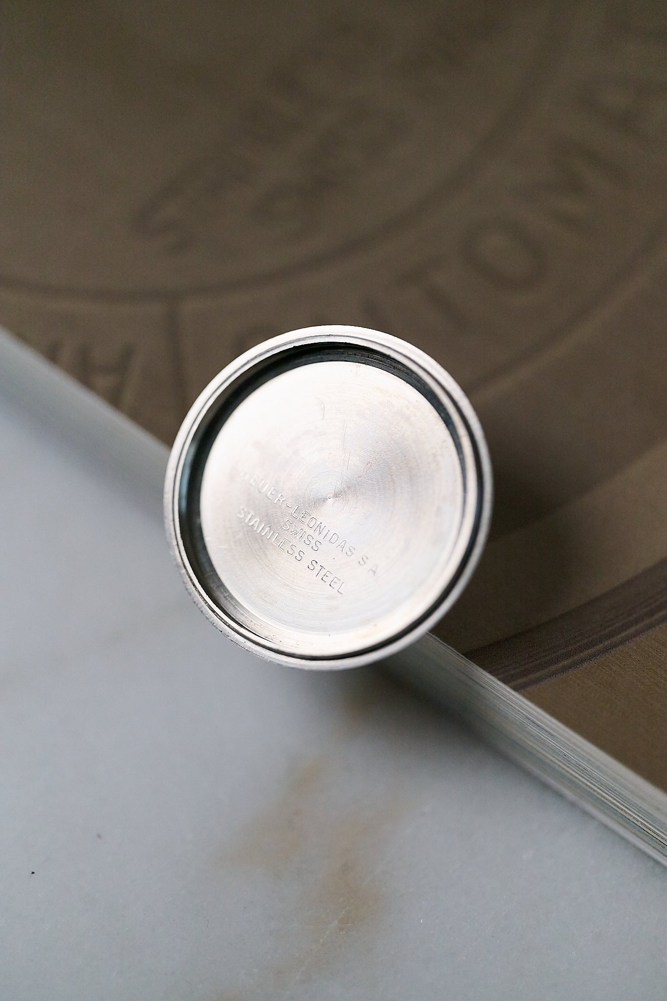 HEUER CAMARO DATO 7843 'CHARCOAL DIAL'